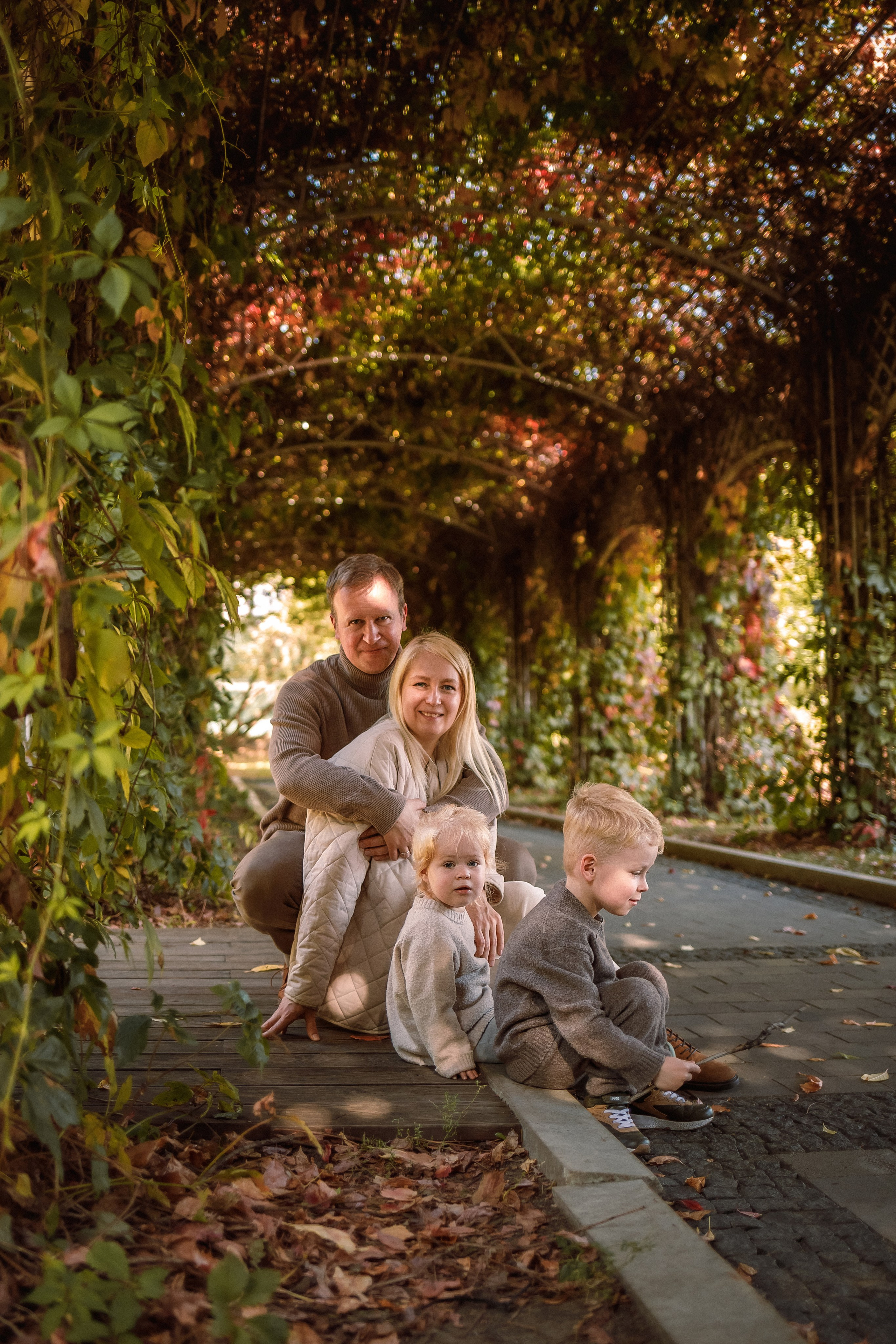 Прогулка в Бауманском саду. Фотограф в Москве Базанова Дарья