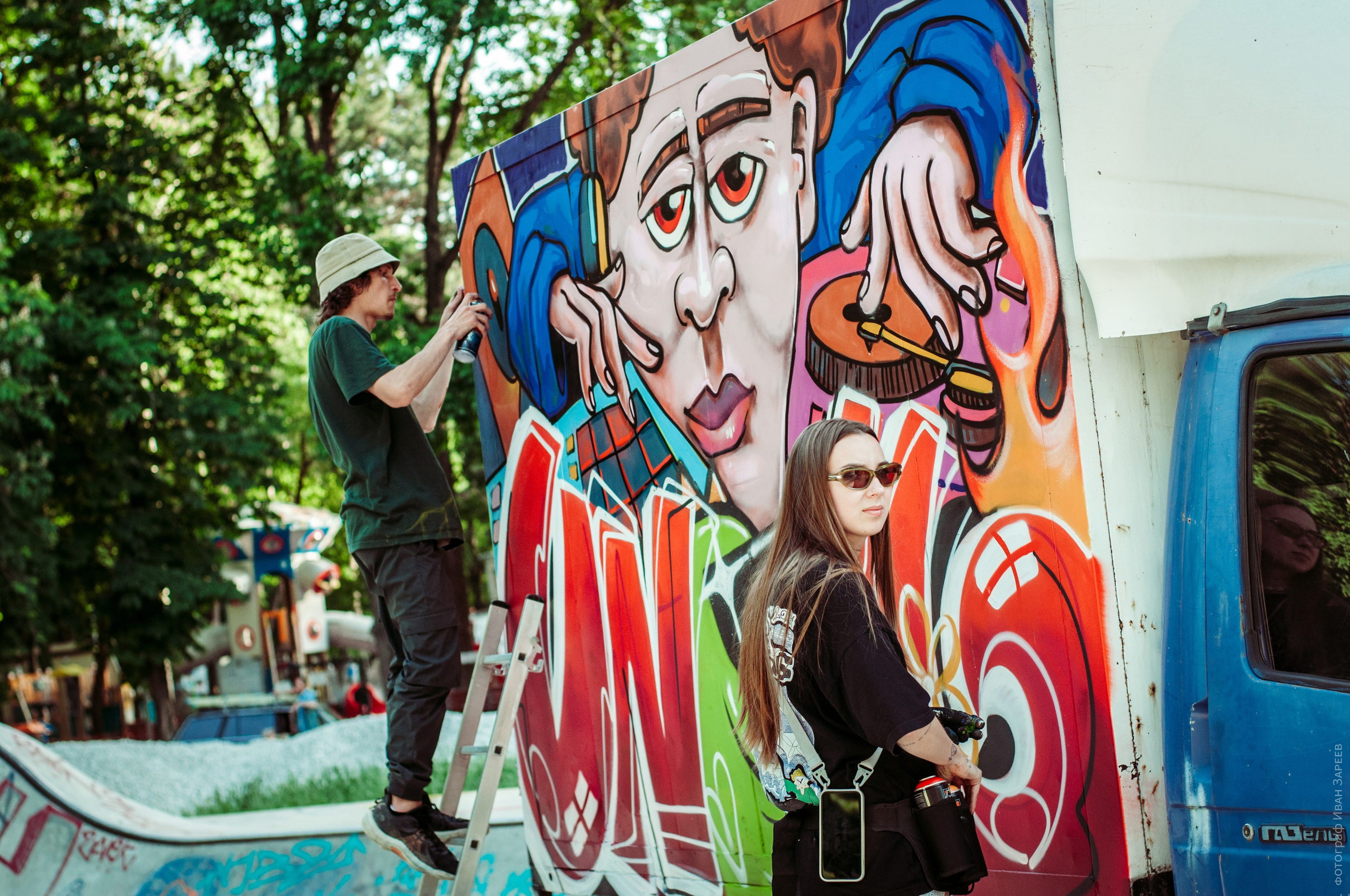 Граффити и брейкинг. Репортажный фотограф в Симферополе Зареев Иван