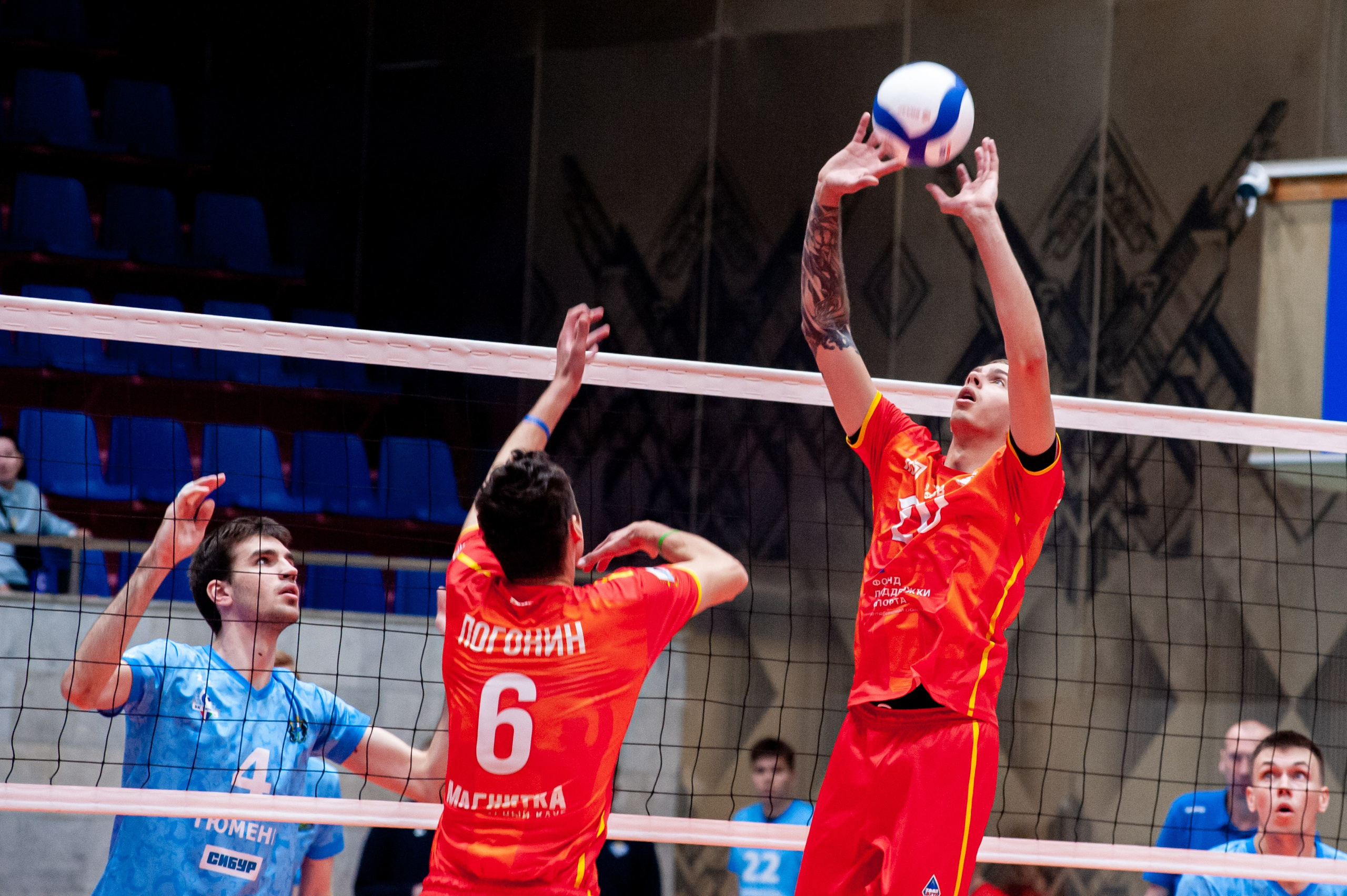 Чемпионат России по волейболу. Высшая лига А. Магнитка — Тюмень. Фотограф Магнитогорск Данил Семенов