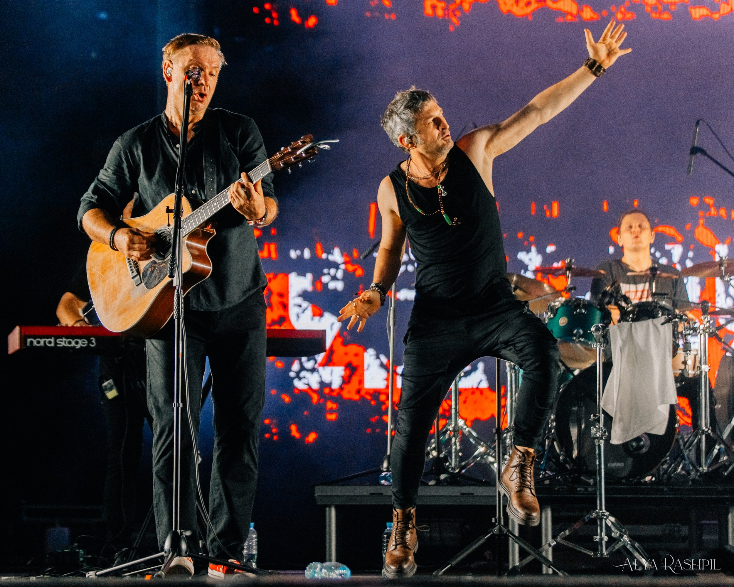 Ундервуд. Зелёный театр Парка Горького. Концертный фотограф Аля Рашпиль