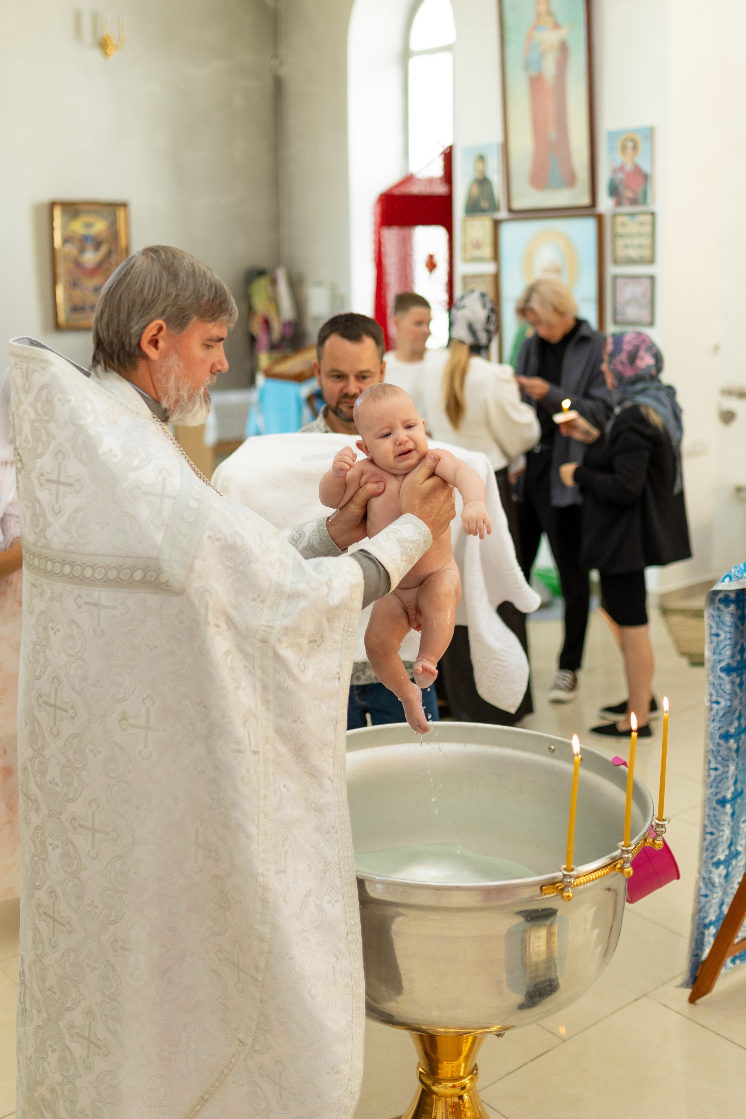 Крещение Артёма (все фото с таинсвта крещения). Фотограф новорожденных. Детский и семейный фотограф Марьяна Юдина
