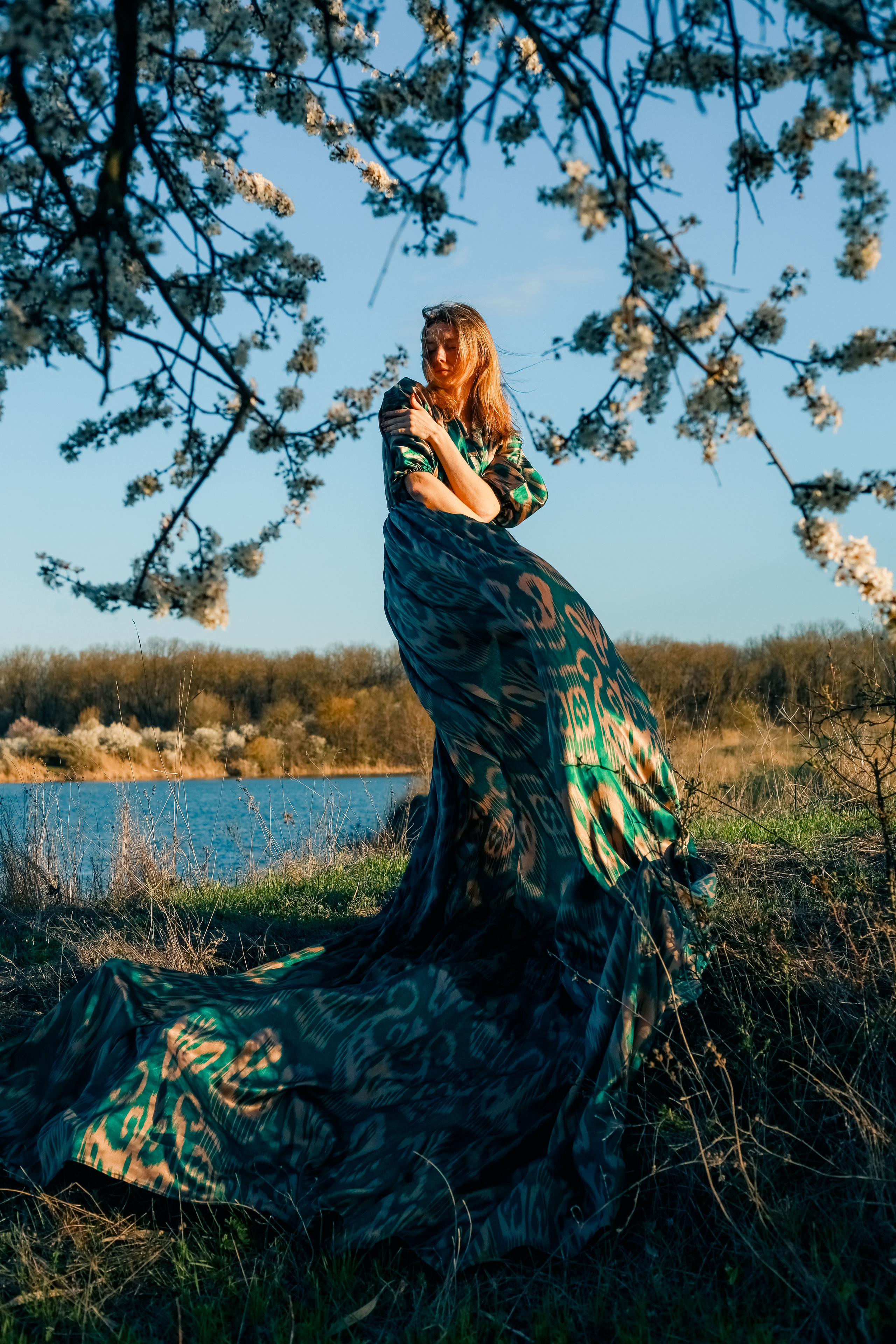 Необычная фотосессия в красивых платьях. Свадебный и семейный фотограф в Краснодарском крае Мария Данилкина