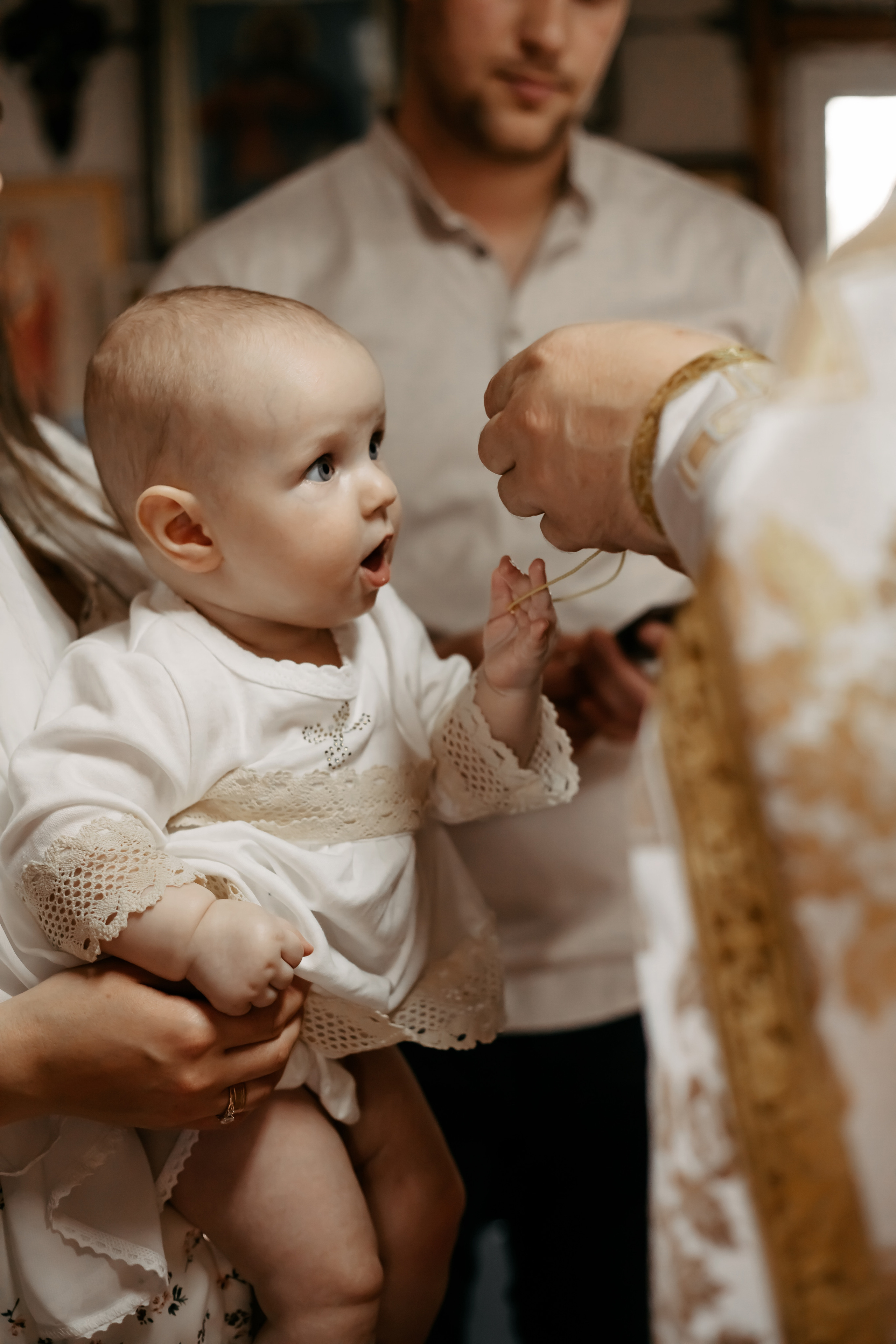 Съемка крещения в Тихорецке. Свадебный и семейный фотограф в Краснодарском крае Мария Данилкина