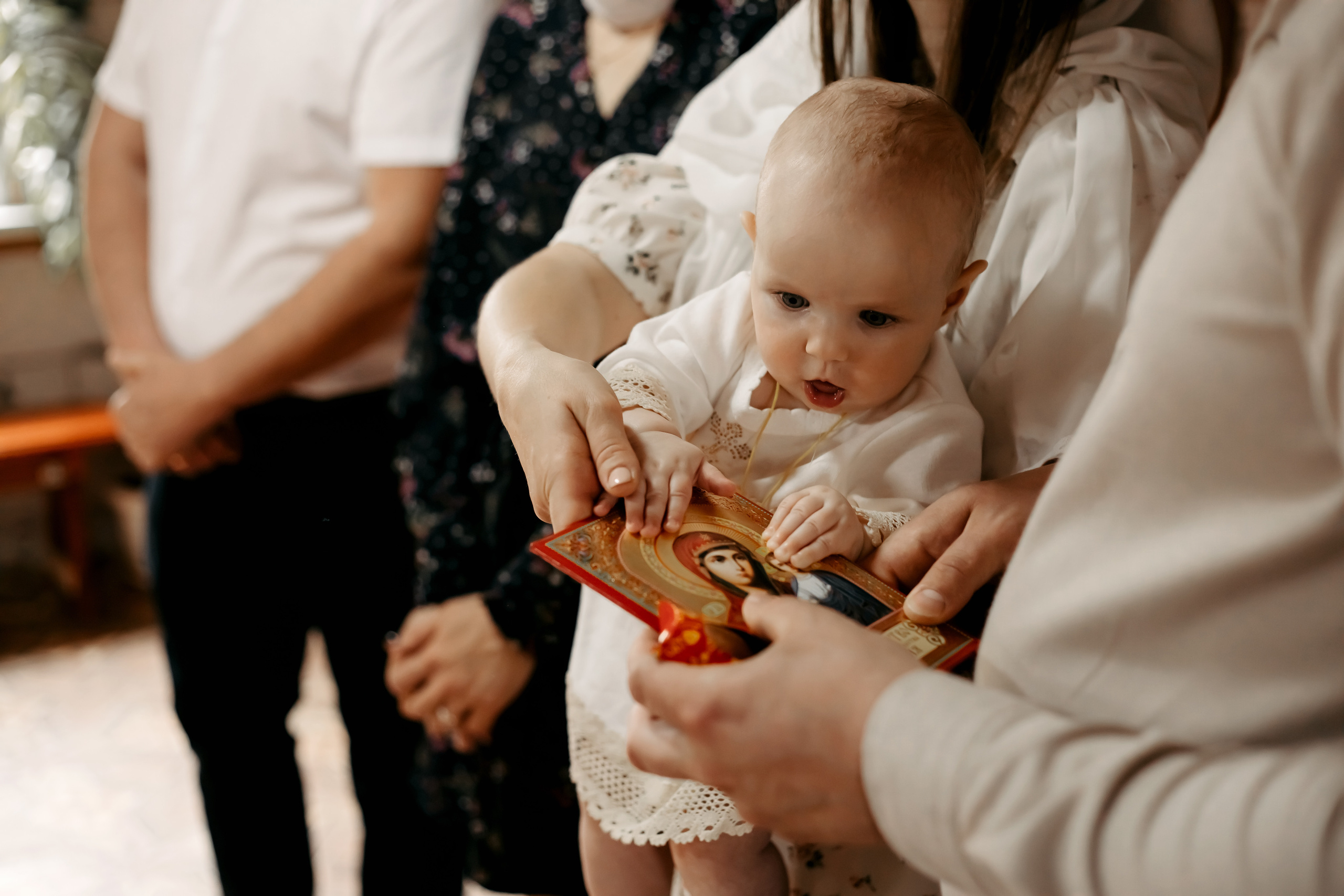 Съемка крещения в Тихорецке. Свадебный и семейный фотограф в Краснодарском крае Мария Данилкина