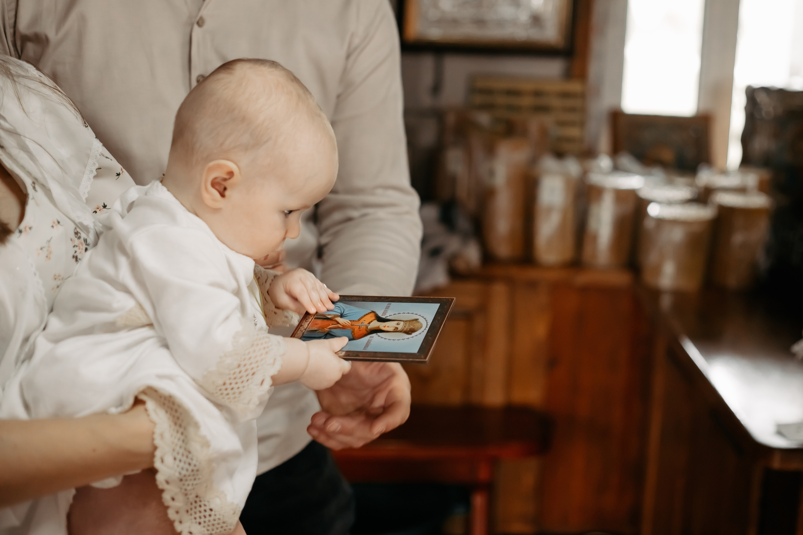 Съемка крещения в Тихорецке. Свадебный и семейный фотограф в Краснодарском крае Мария Данилкина