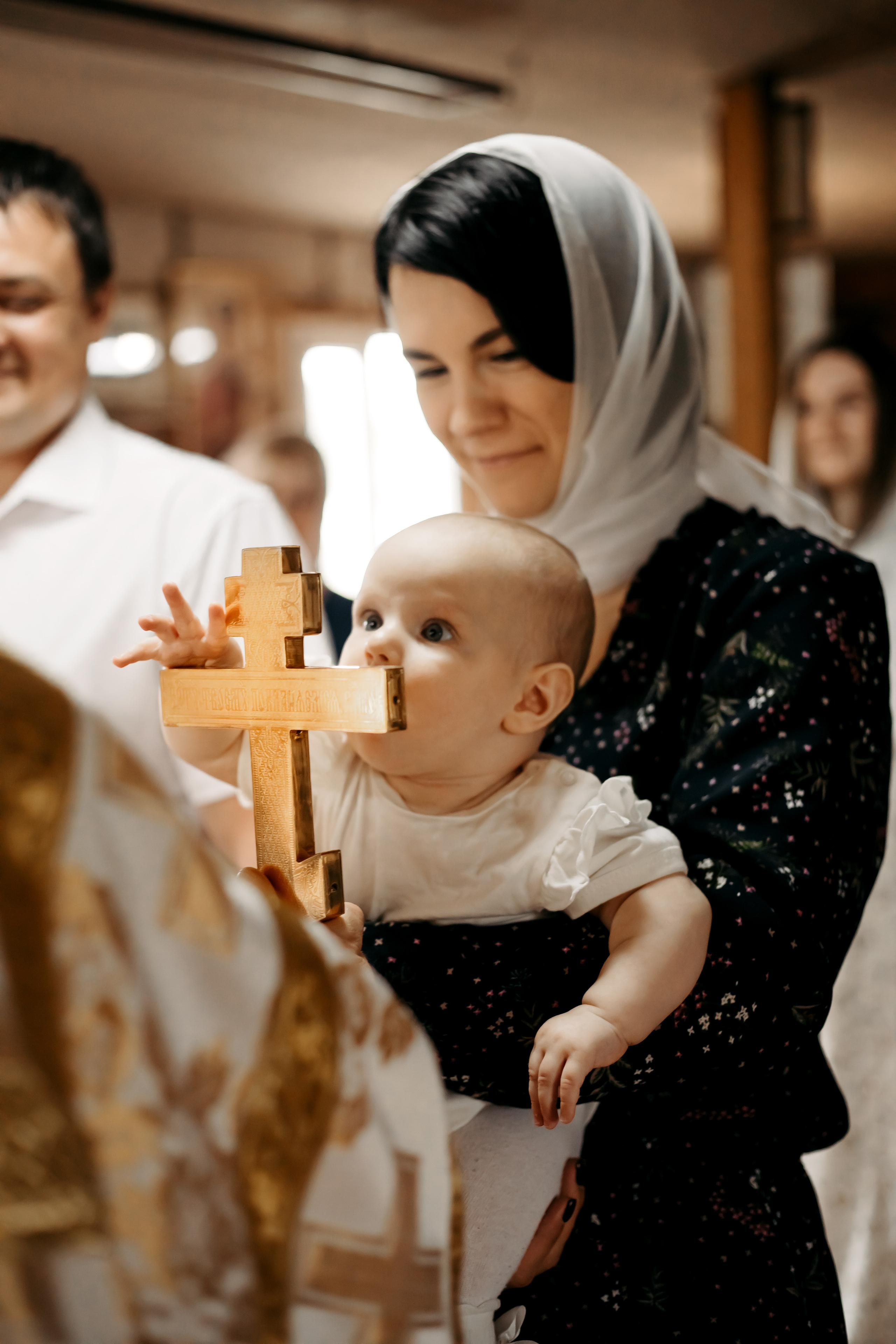 Съемка крещения в Тихорецке. Свадебный и семейный фотограф в Краснодарском крае Мария Данилкина