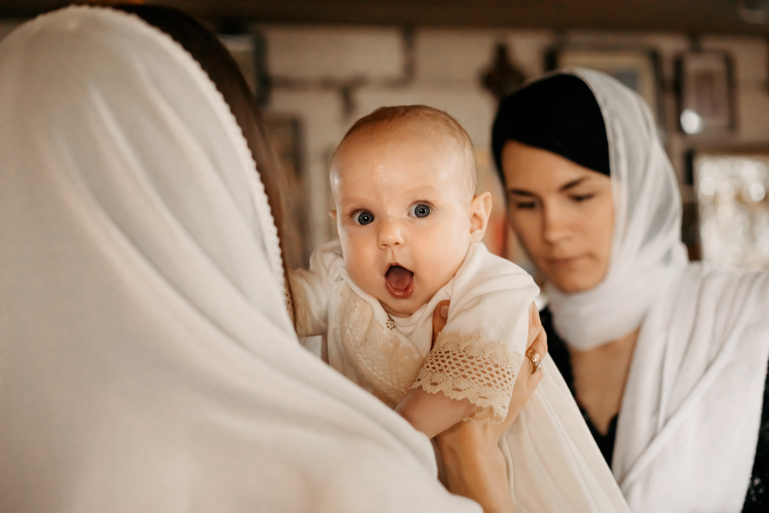 Съемка крещения в Тихорецке. Свадебный и семейный фотограф в Краснодарском крае Мария Данилкина