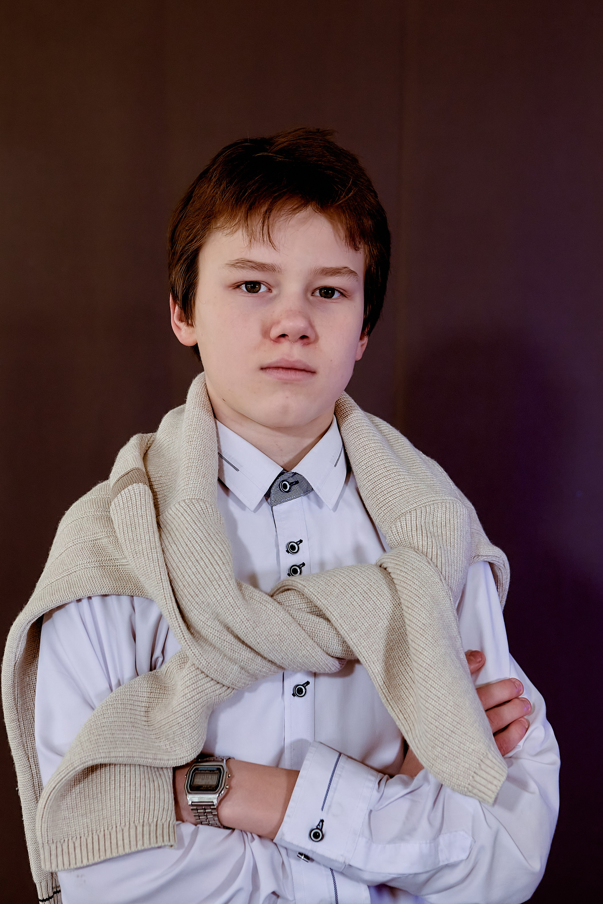 Школьная фотосессия учеников 6 класса