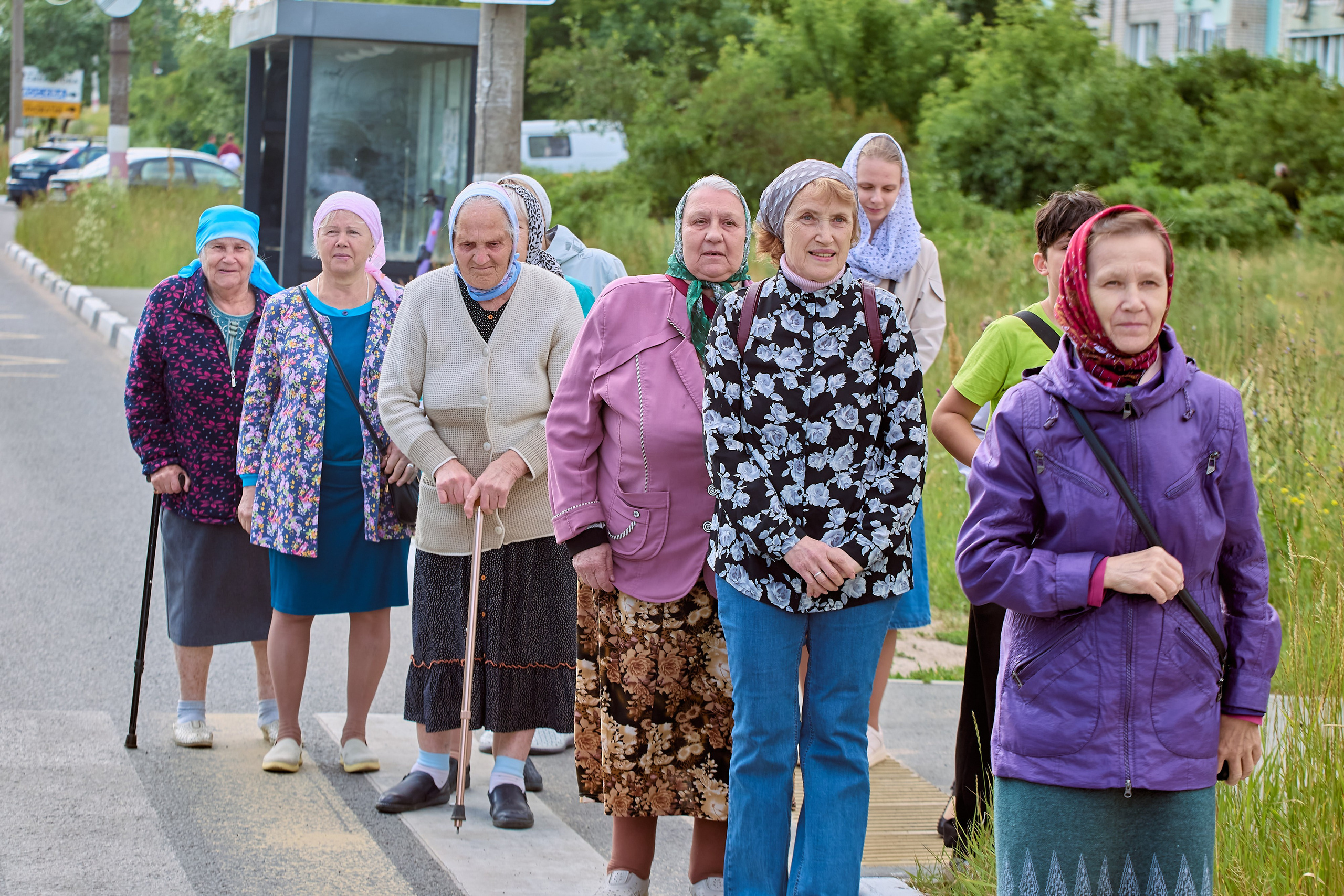 Фотографии портретов Крестного хода в Дзержинске