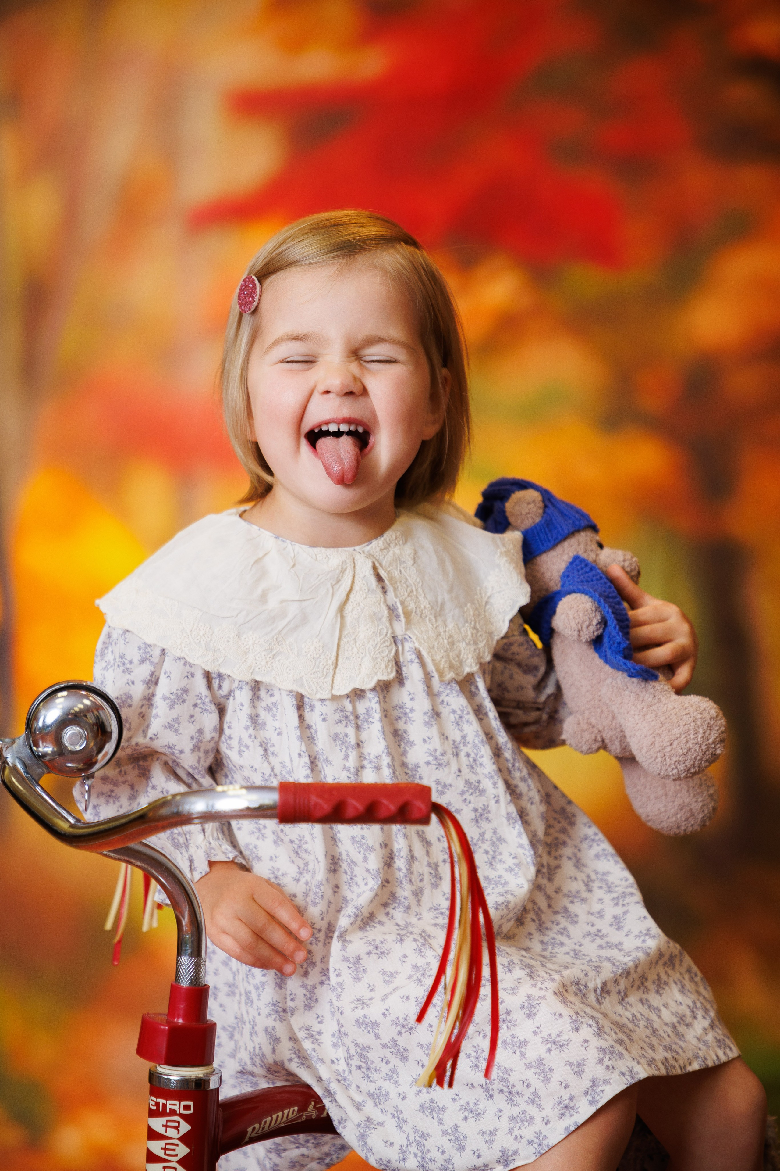 Велосипед. Детская фотостудия Москва