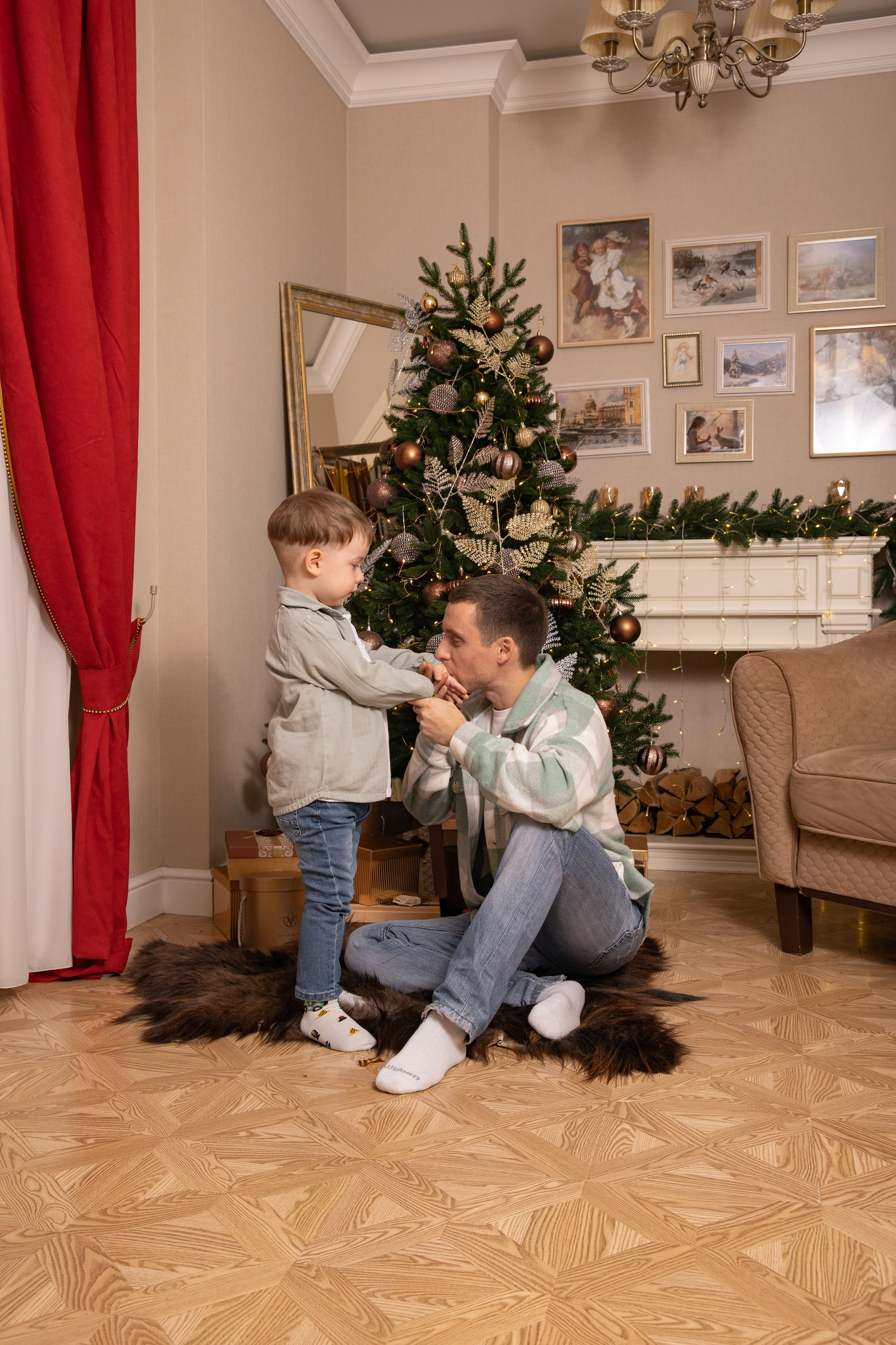 Первые новогодние для Натали. Фотограф в Железнодорожном и Балашихе