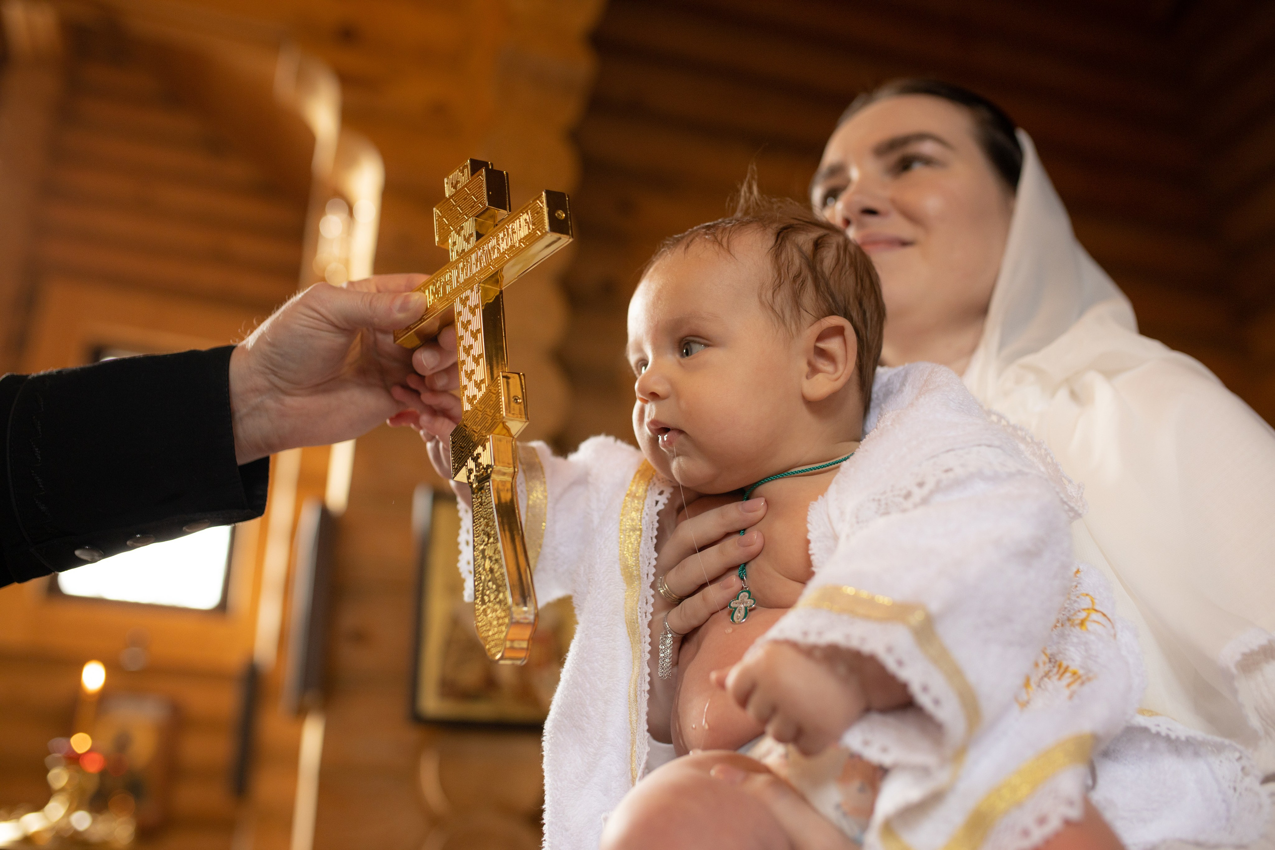 Таинство крещения Марка. Фотограф в Железнодорожном и Балашихе