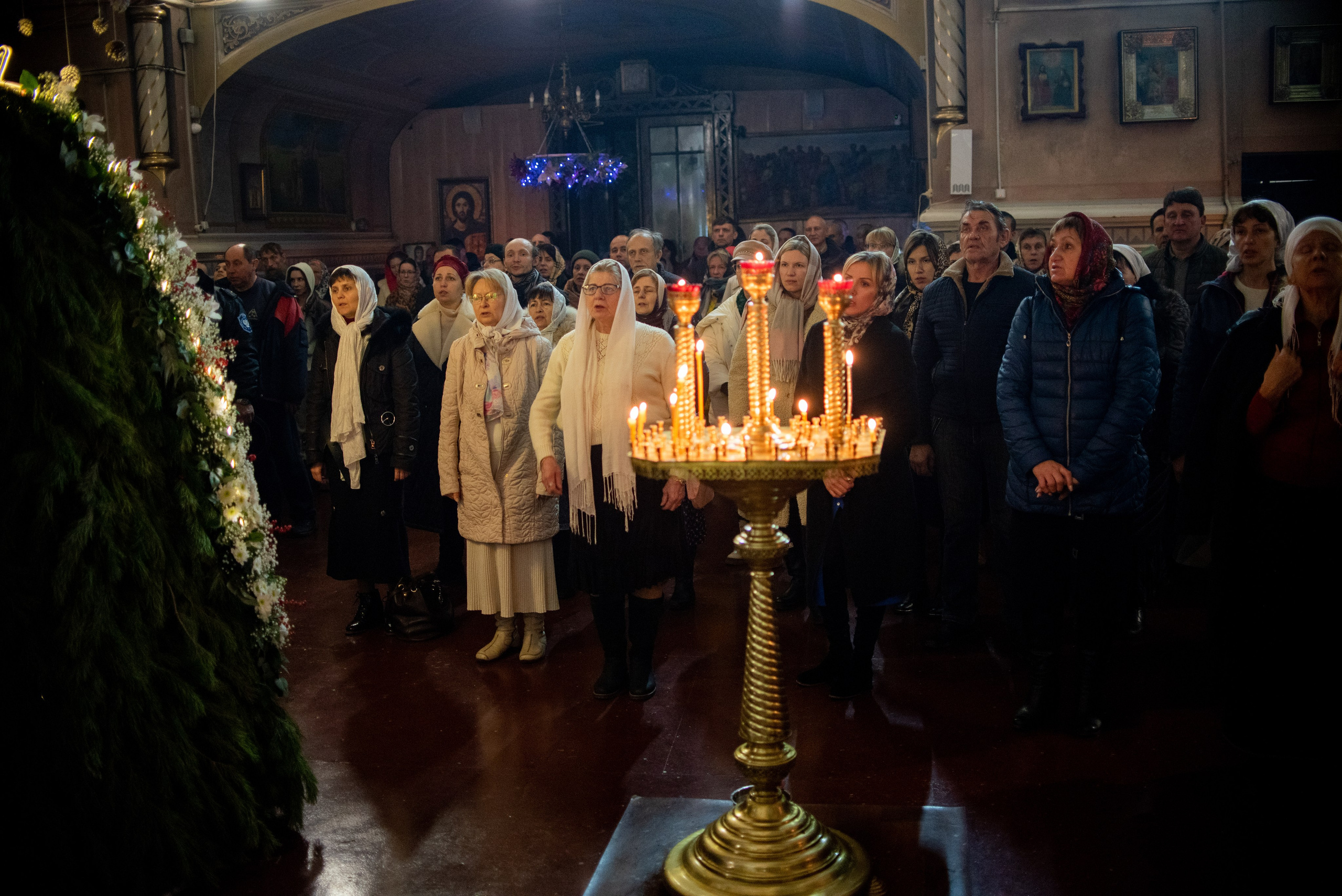 Литургия на Рождество 6.01.2023. Семейный и свадебный фотограф в Феодосии и Коктебеле