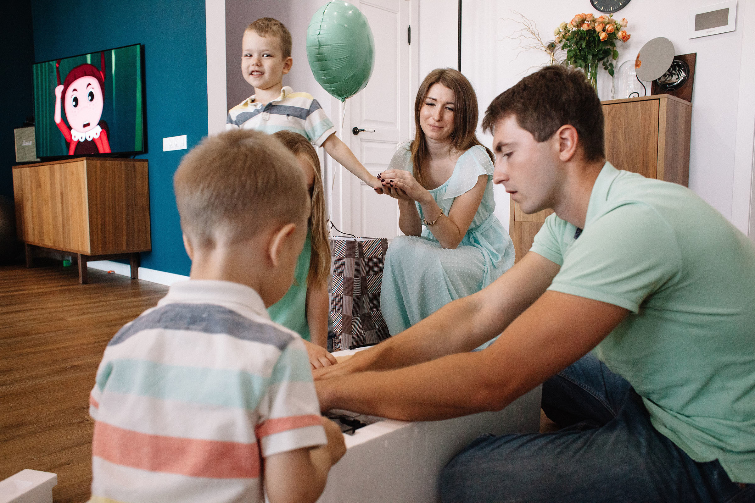 День рождения Демида|3 года. Семейный и свадебный фотограф в Майкопе Михаил Мартиросян