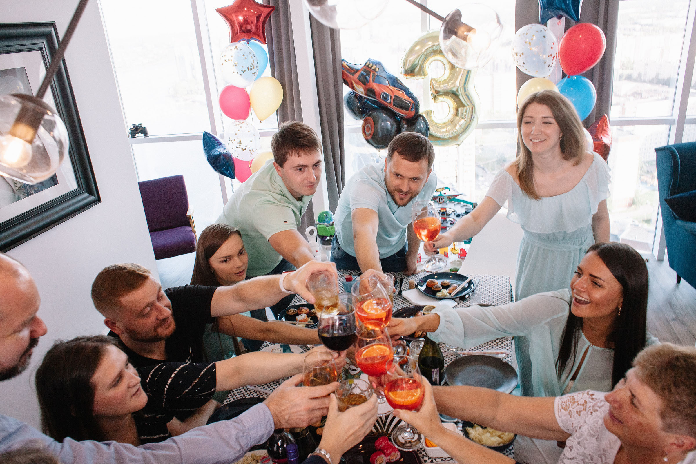 День рождения Демида|3 года. Семейный и свадебный фотограф в Майкопе Михаил Мартиросян