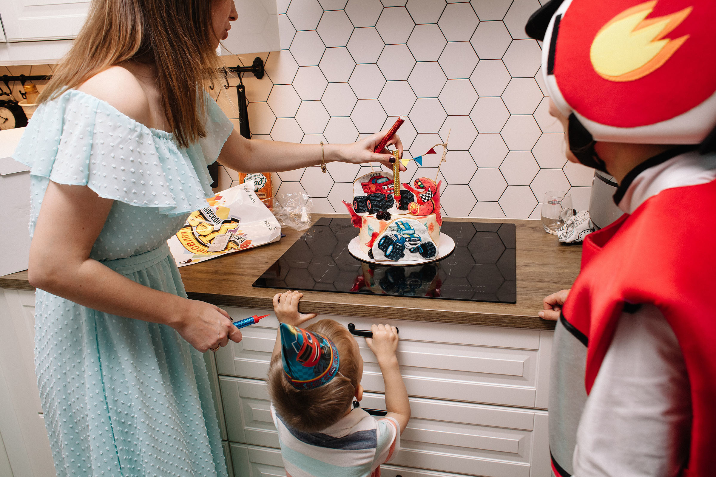 День рождения Демида|3 года. Семейный и свадебный фотограф в Майкопе Михаил Мартиросян