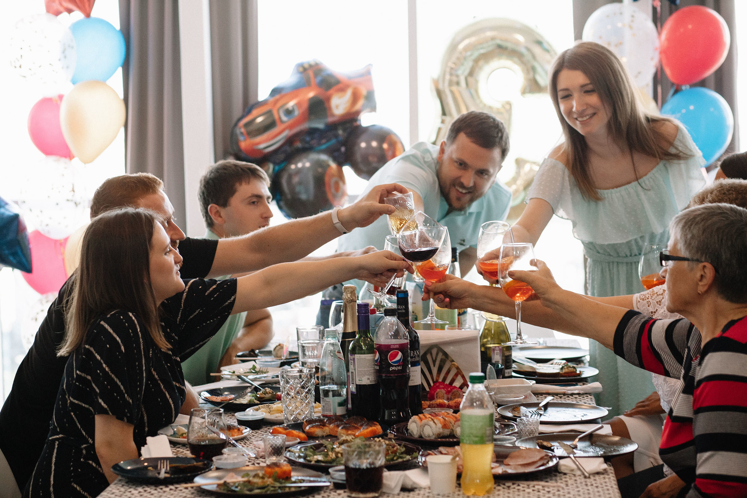 День рождения Демида|3 года. Семейный и свадебный фотограф в Майкопе Михаил Мартиросян