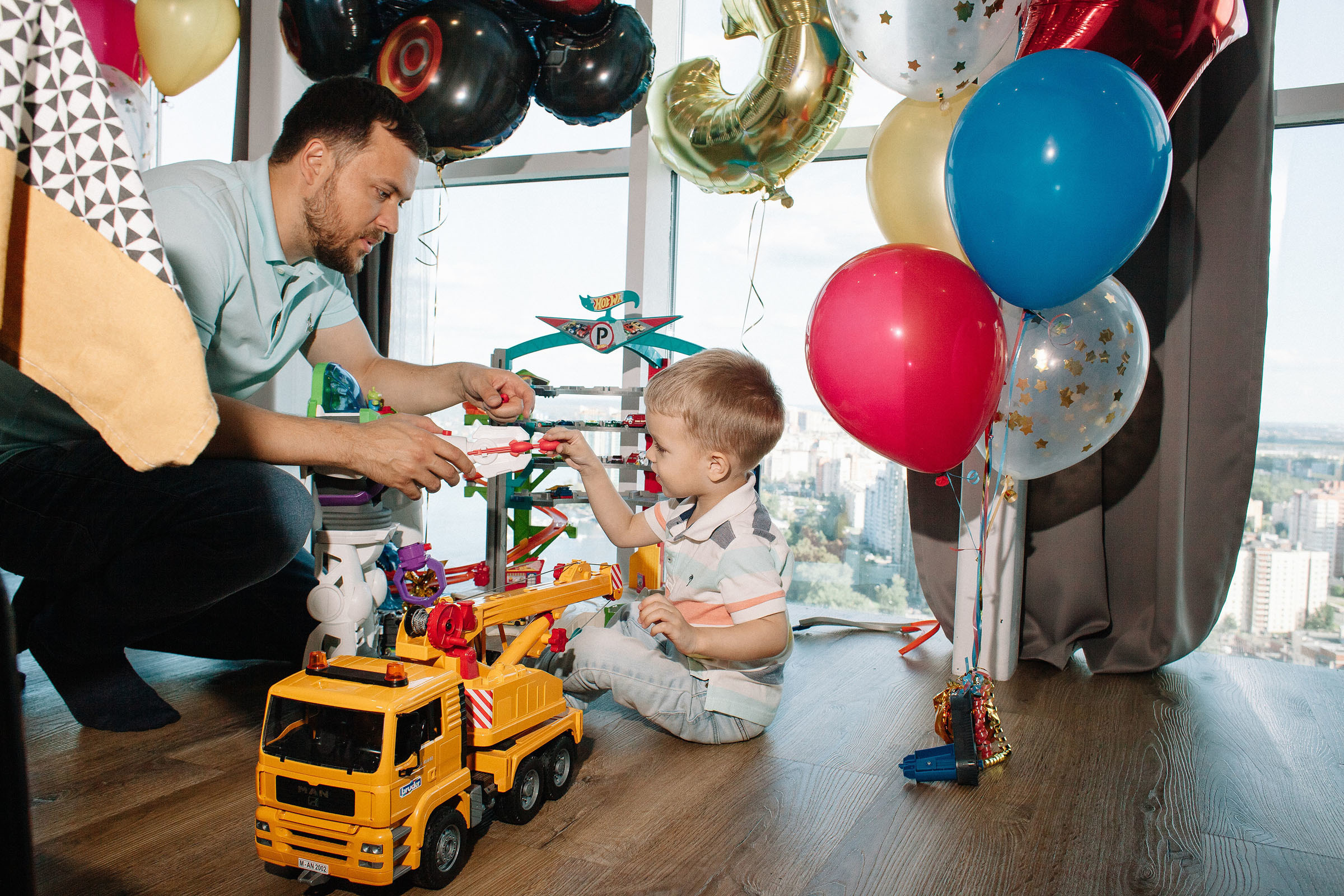 День рождения Демида|3 года. Семейный и свадебный фотограф в Майкопе Михаил Мартиросян