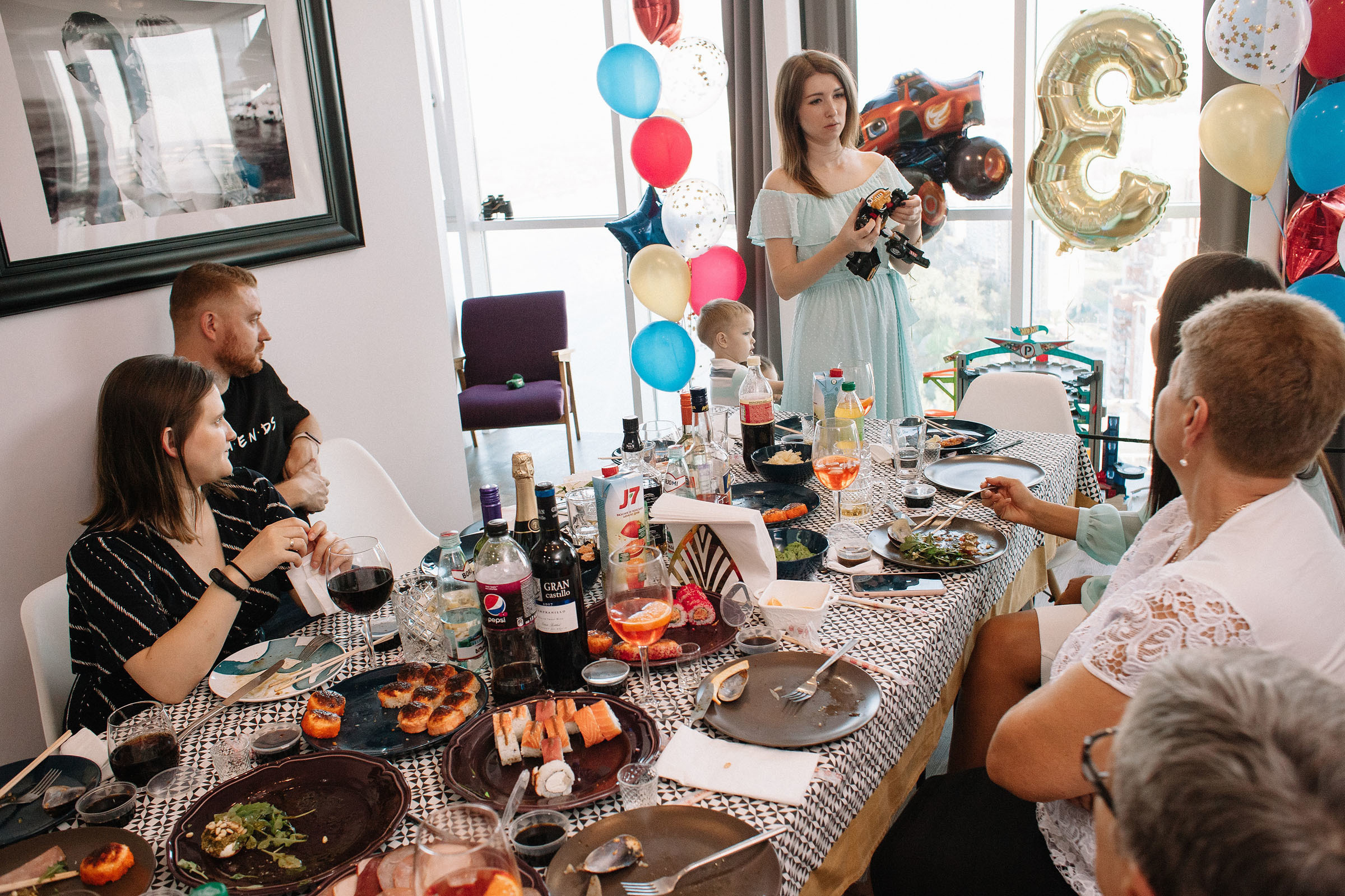 День рождения Демида|3 года. Семейный и свадебный фотограф в Майкопе Михаил Мартиросян
