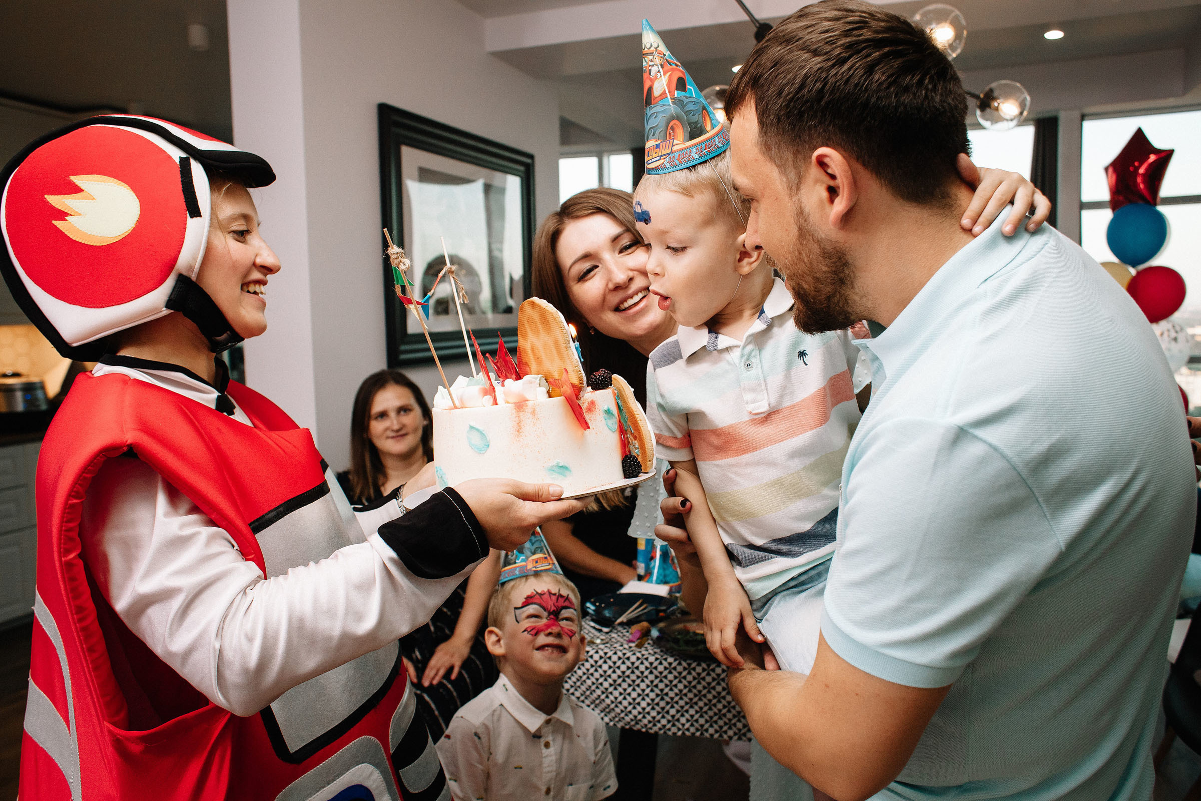 День рождения Демида|3 года. Семейный и свадебный фотограф в Майкопе Михаил Мартиросян