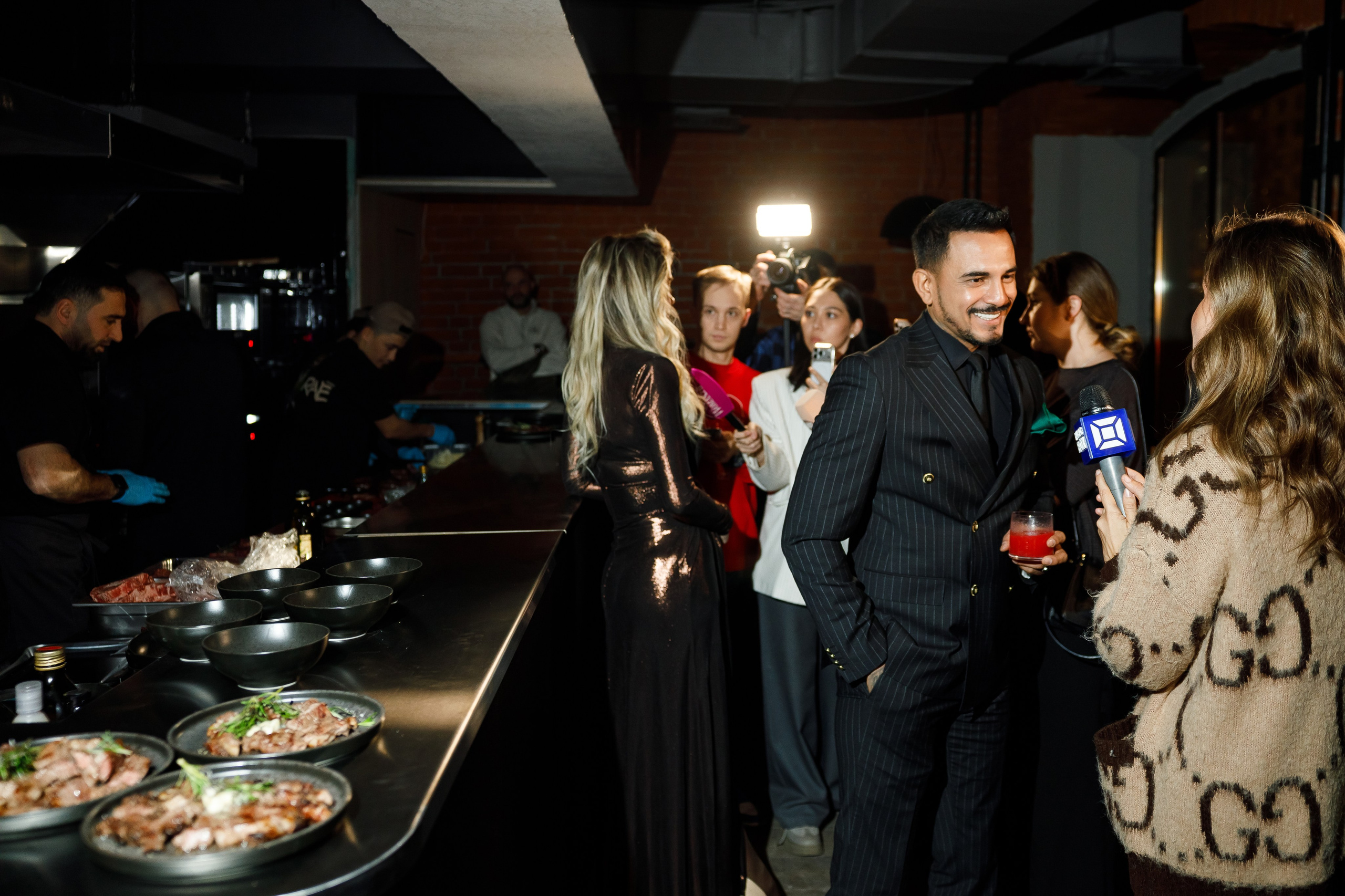 Открытие ресторана — «FROM». Фотограф Москва