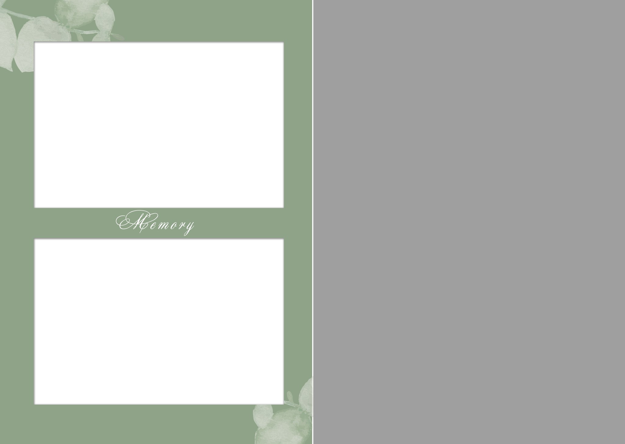 Дизайн СВАДЕБНЫЙ «Green». Medlori fotobook Выпускные альбомы в Липецке Лариса Медведева