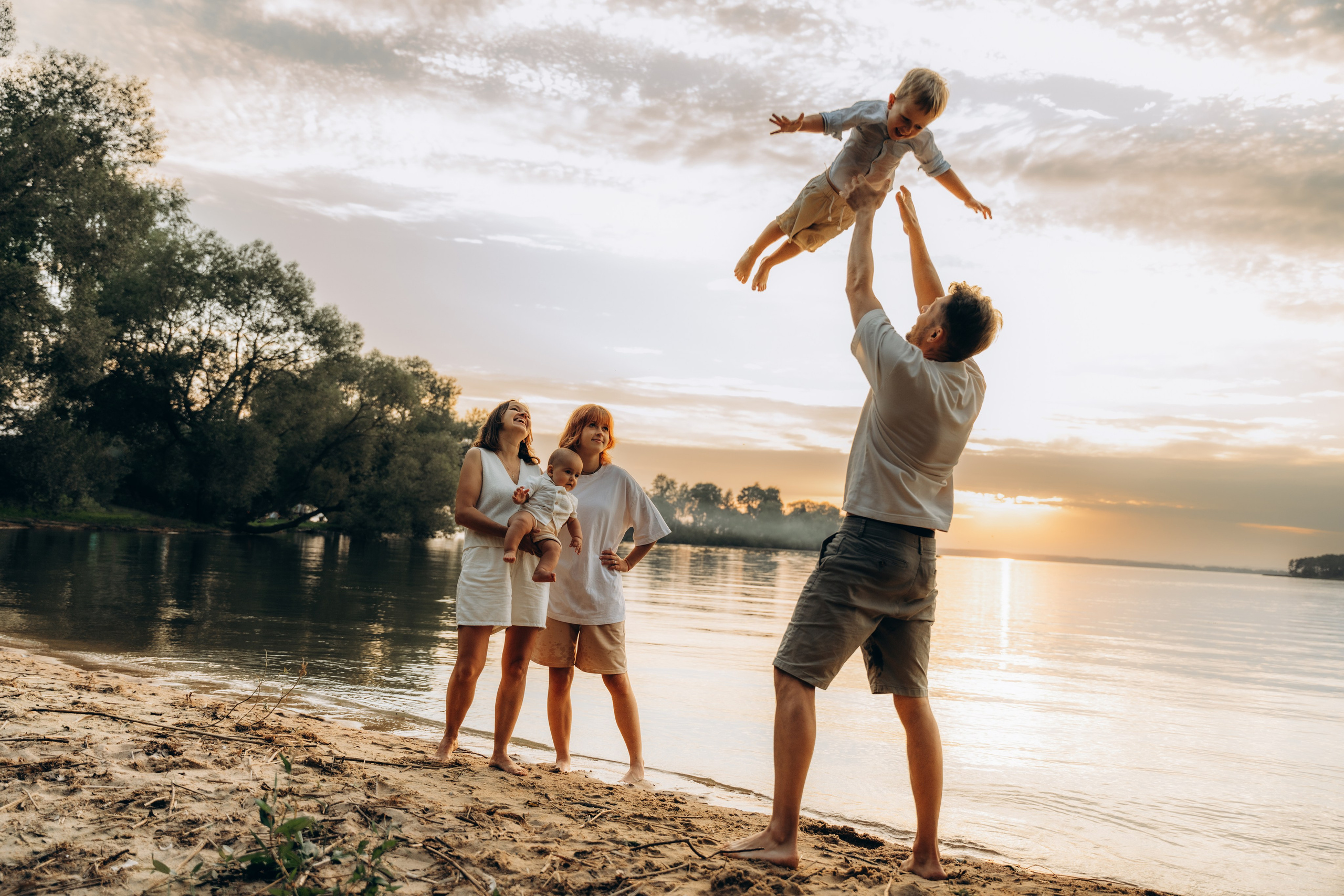 Лена, Дима, Ульяна, Мирон и Макар. Фотограф в Минске — Мария Миллс