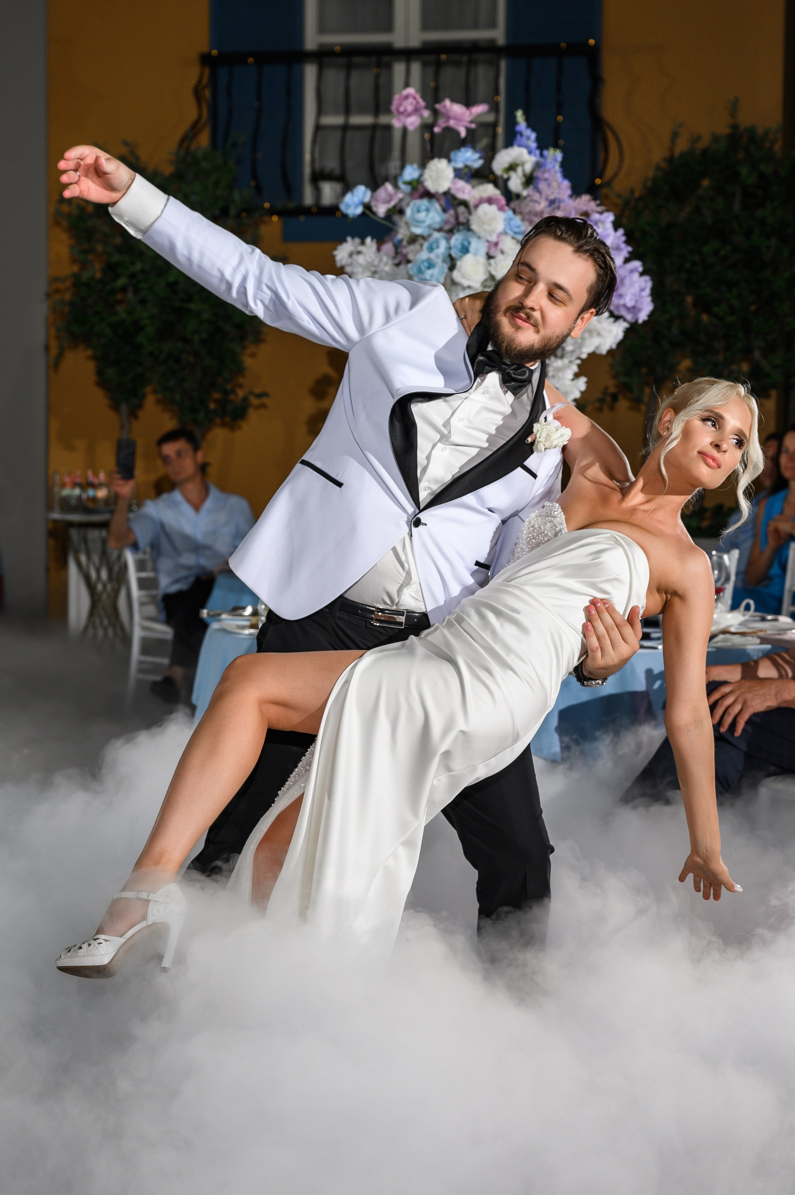 Свадебная фотосессия в Марриотт Империал Плаза. Свадебный фотограф Москва Юрий Кульман