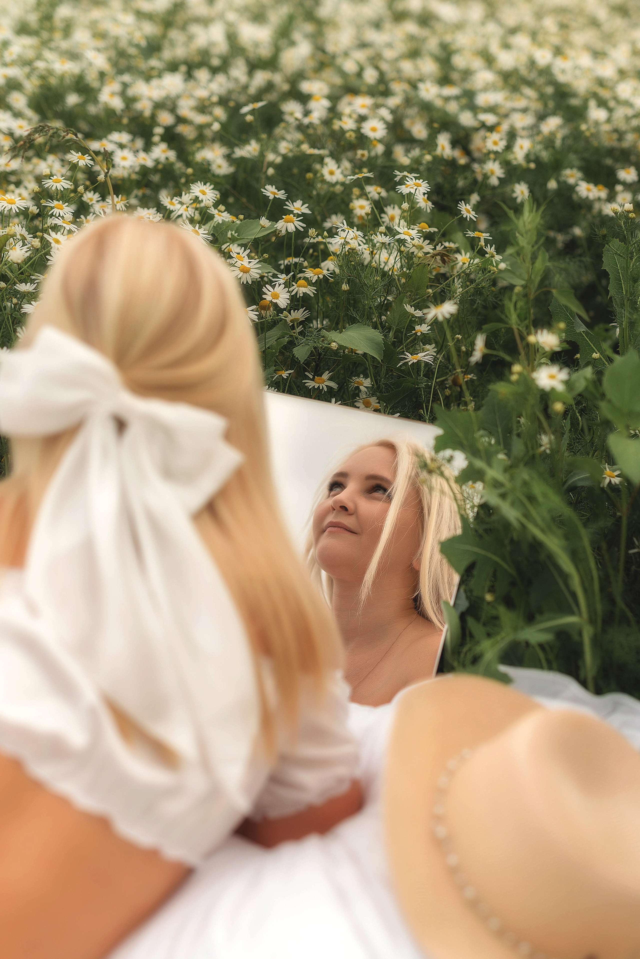Фотосессия в поле с ромашками. Семейный, детский фотограф в Воронеже Анна Никитина