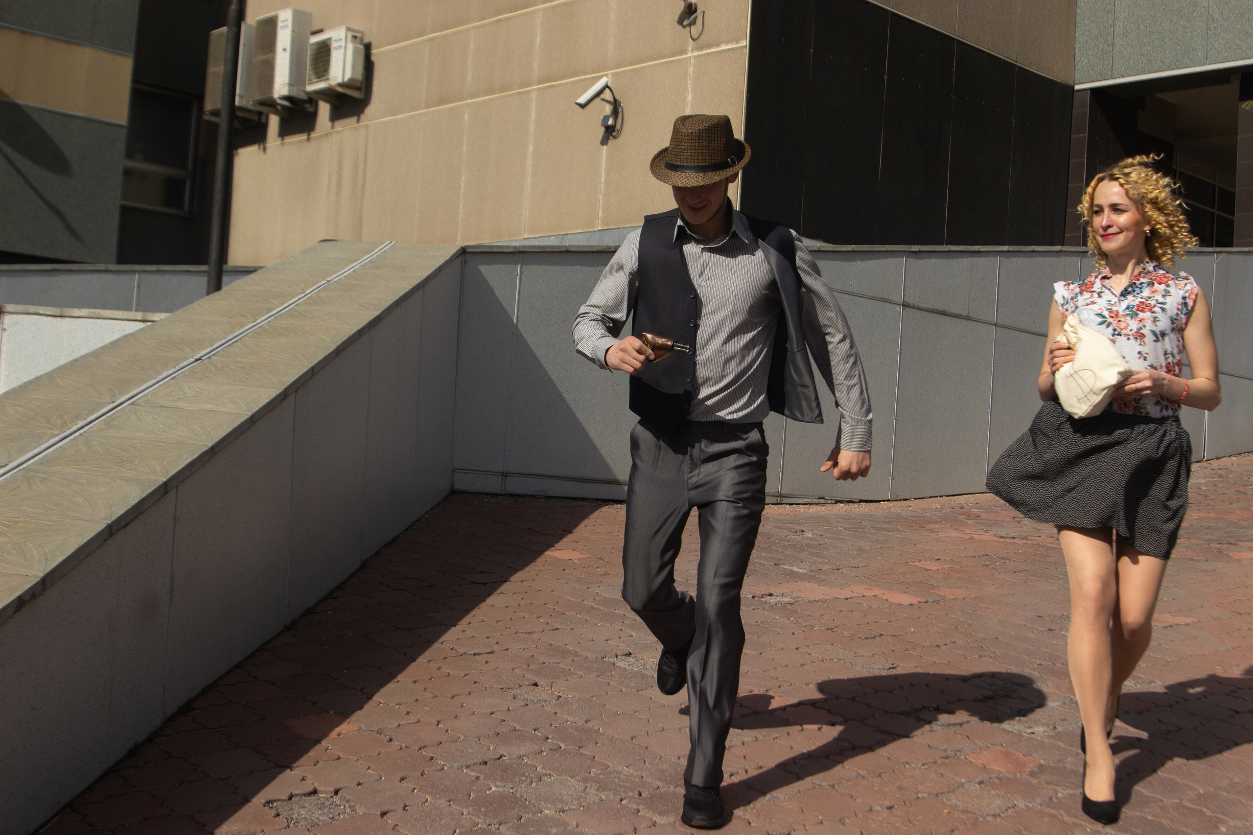 Love Story в стиле Бонни и Клайд. Евгений Селиванов портретный фотограф