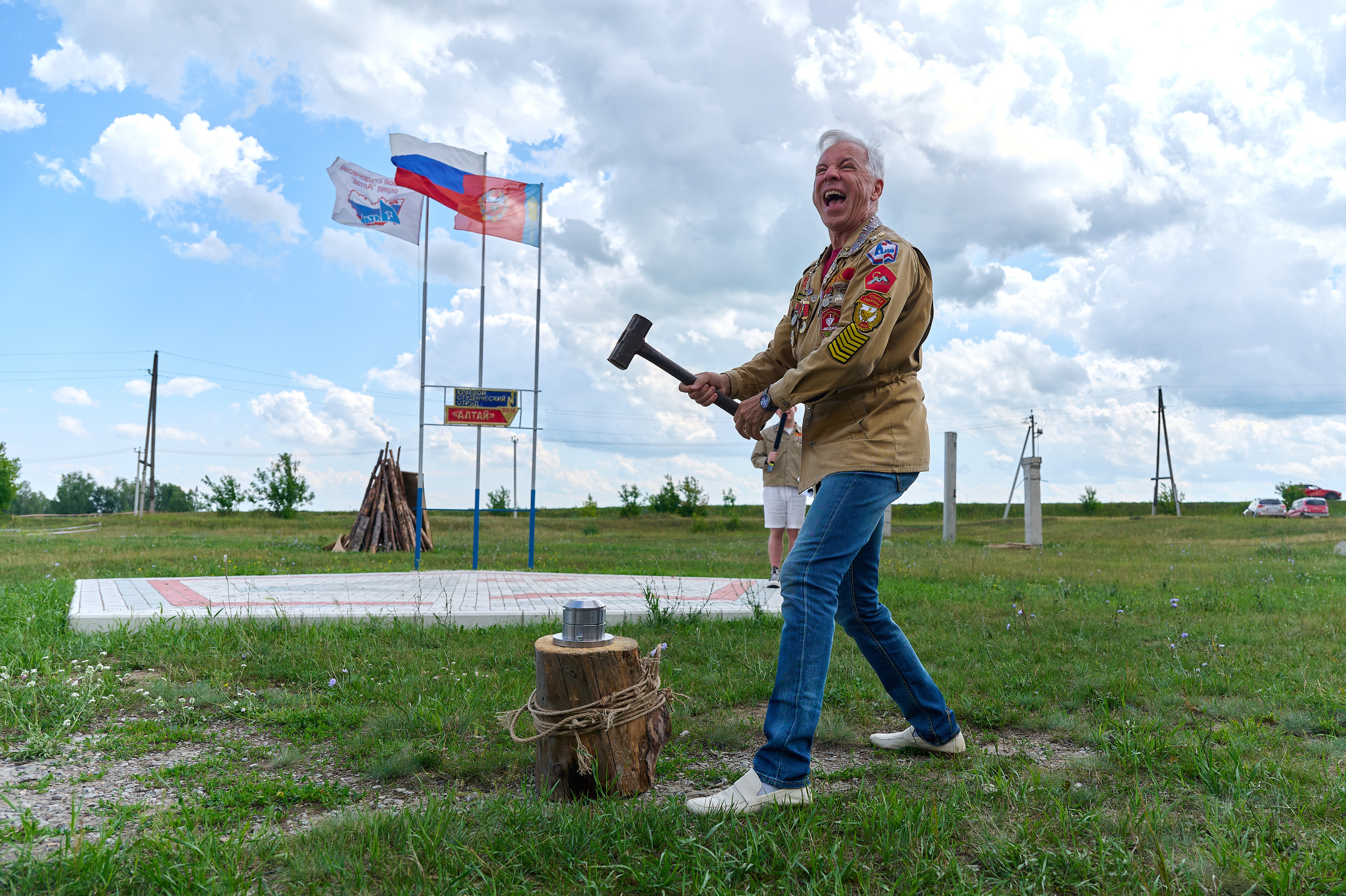 Стройотряды. Первый слёт ветеранов. Фотограф Опыт Качество Скорость Горный Алтай Барнаул