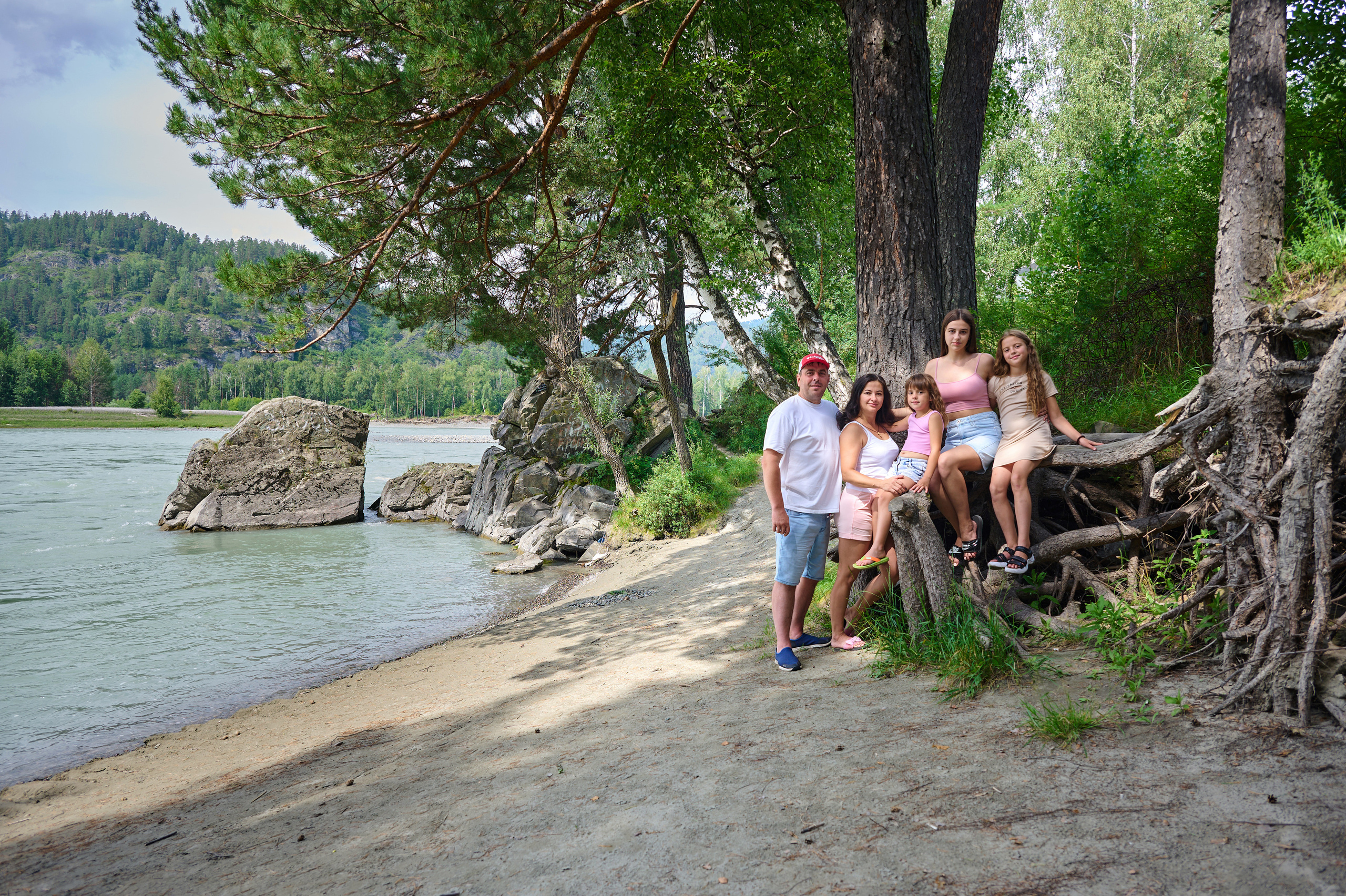 Дмитрий, Татьяна, Дарья, Мария и Александра. Фотограф Опыт Качество Скорость Горный Алтай Барнаул
