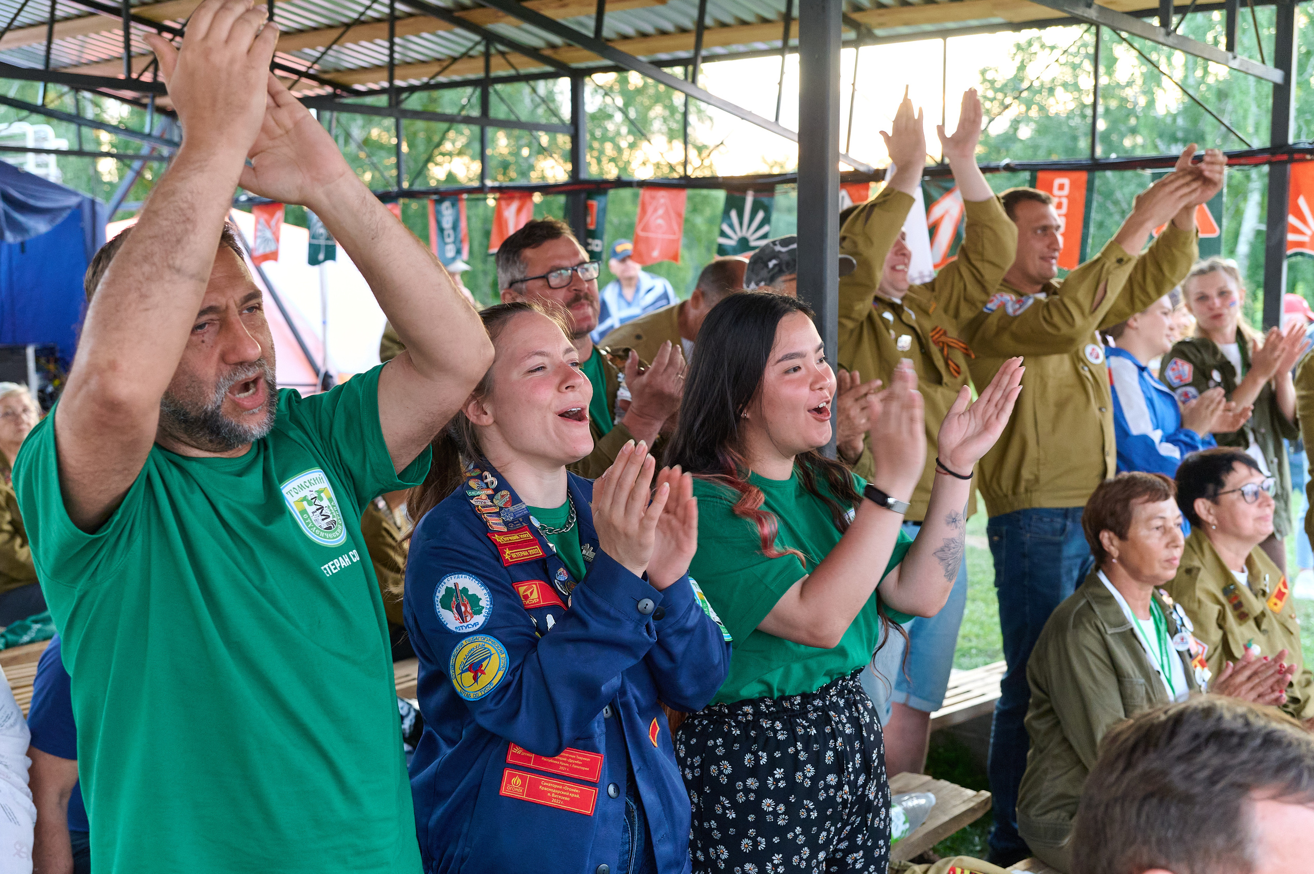 Стройотряды. Первый слёт ветеранов. Фотограф Опыт Качество Скорость Горный Алтай Барнаул