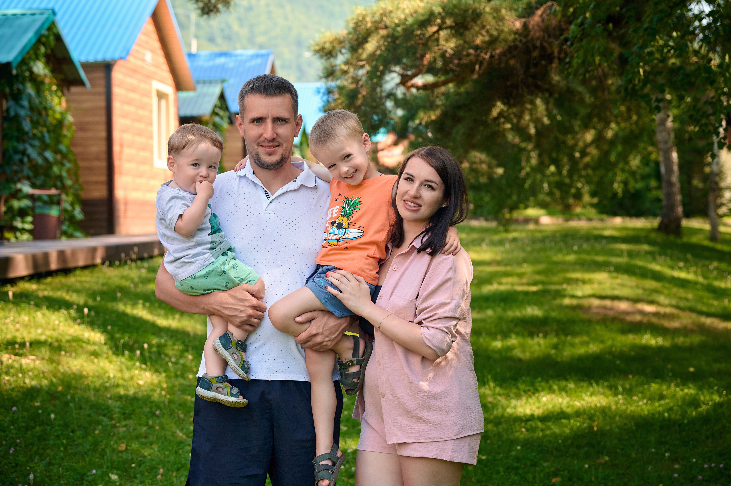 3 семьи. Фотограф Опыт Качество Скорость Горный Алтай Барнаул