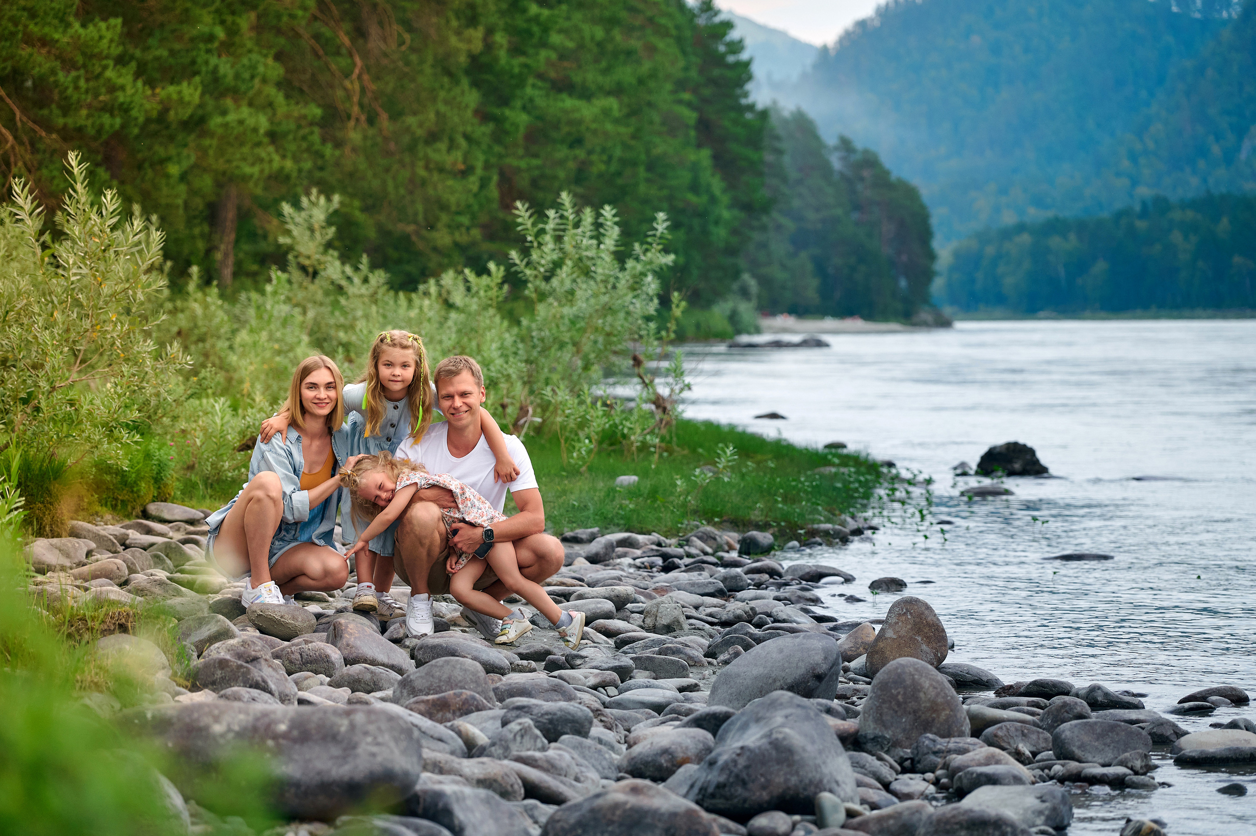 Дарья и семья. Фотограф Опыт Качество Скорость Горный Алтай Барнаул
