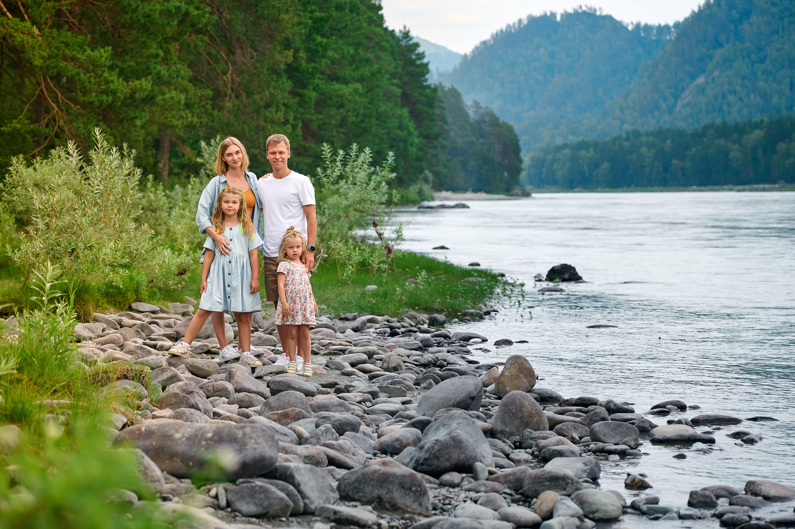 Дарья и семья. Фотограф Опыт Качество Скорость Горный Алтай Барнаул