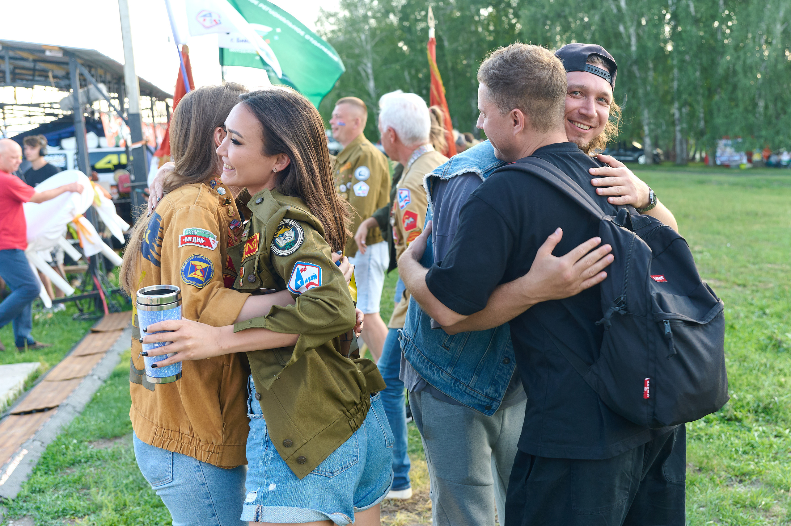 Стройотряды. Первый слёт ветеранов. Фотограф Опыт Качество Скорость Горный Алтай Барнаул