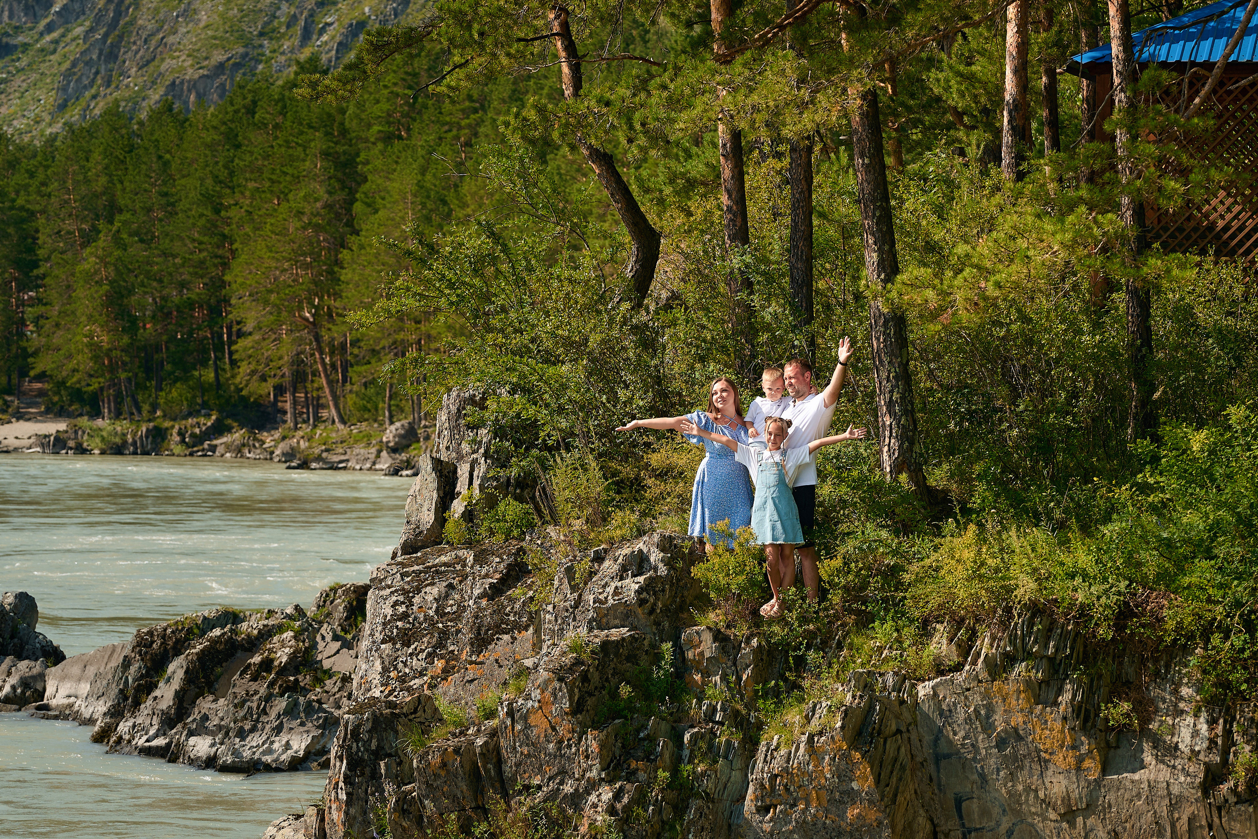3 семьи. Фотограф Опыт Качество Скорость Горный Алтай Барнаул