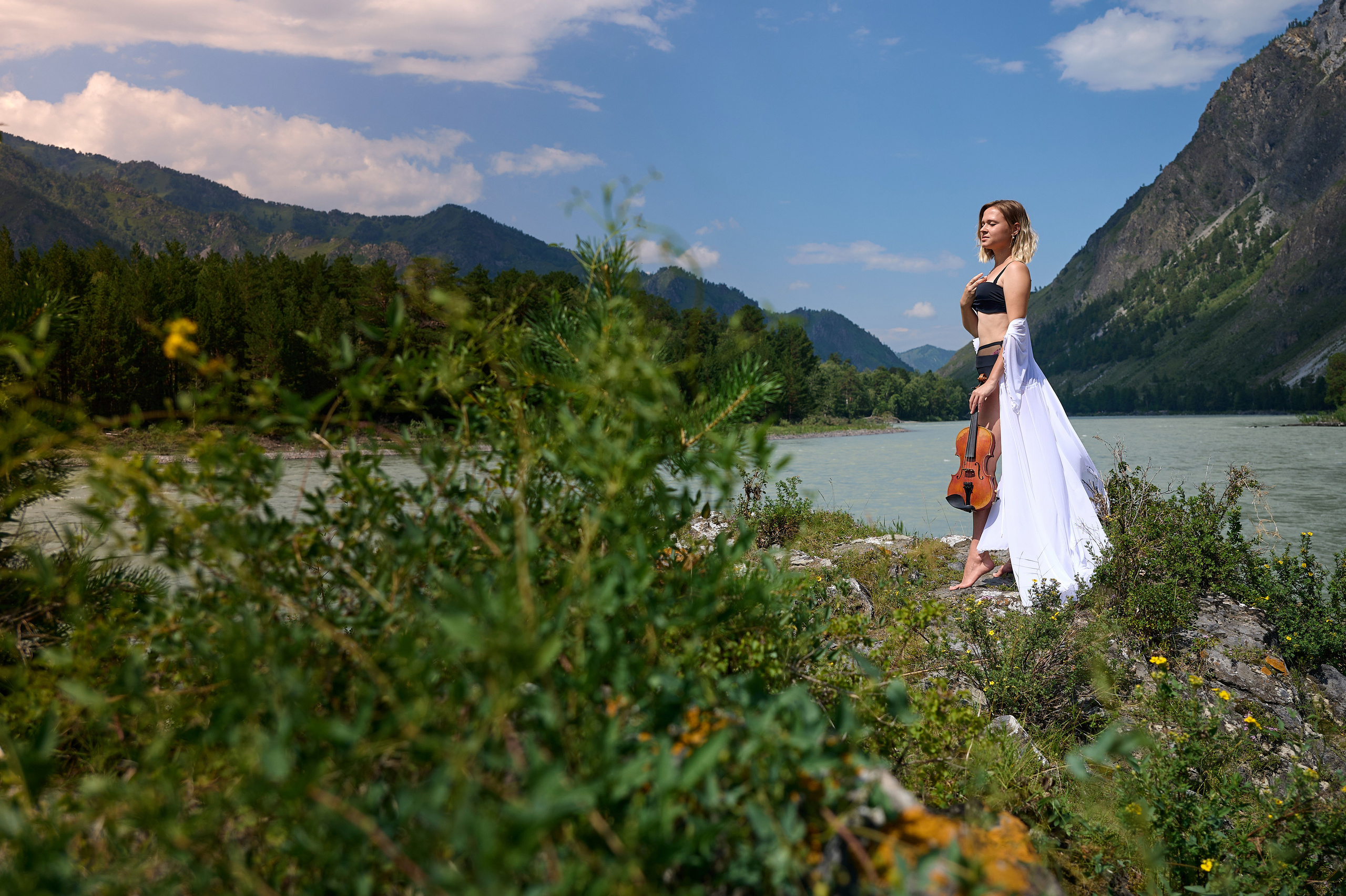 Мария. Скрипка Алтая. Фотограф Опыт Качество Скорость Горный Алтай Барнаул