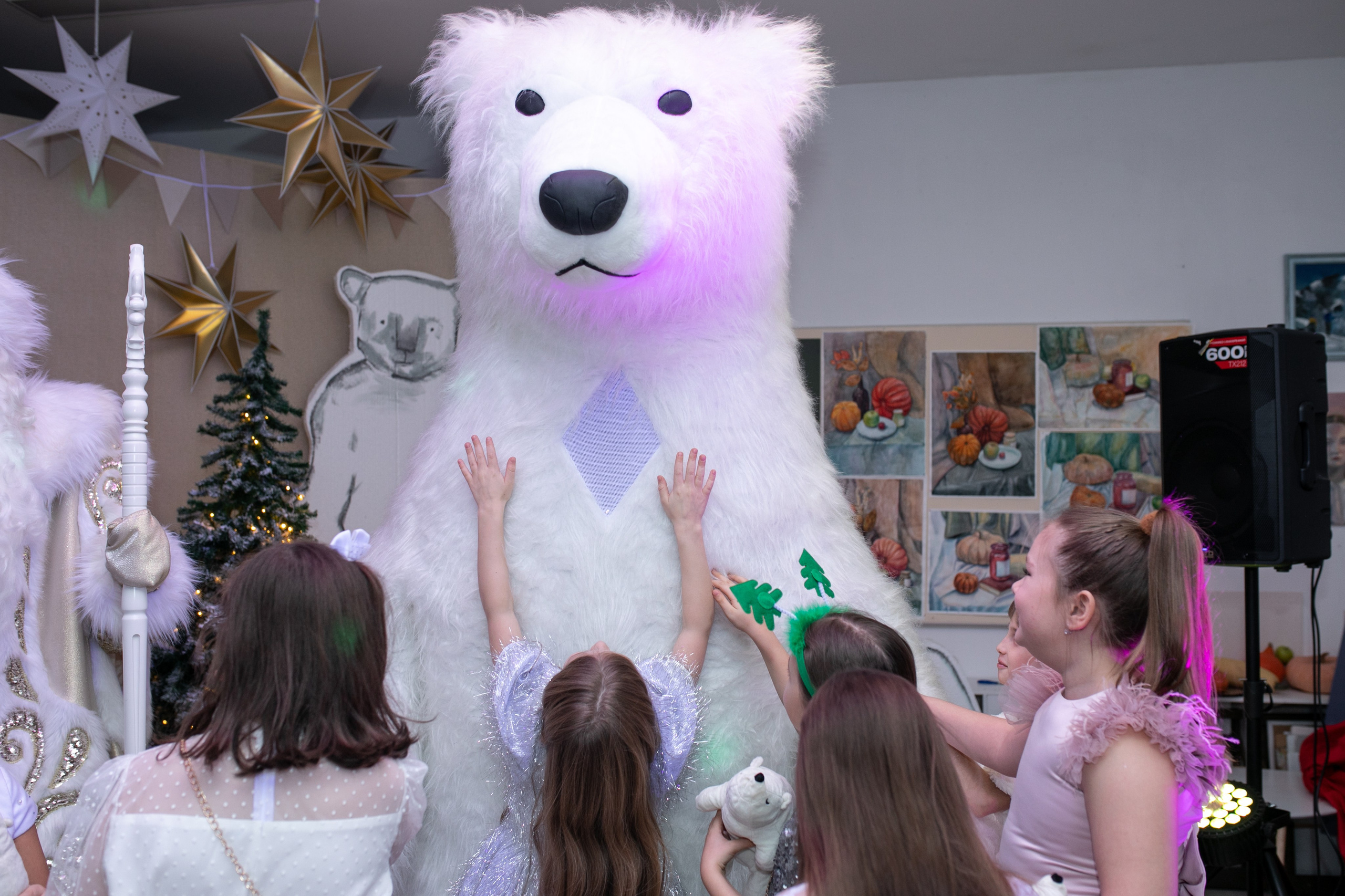 Новогодний утренник в «Бэмби». Фотограф в Новосибирске Ася Зверева