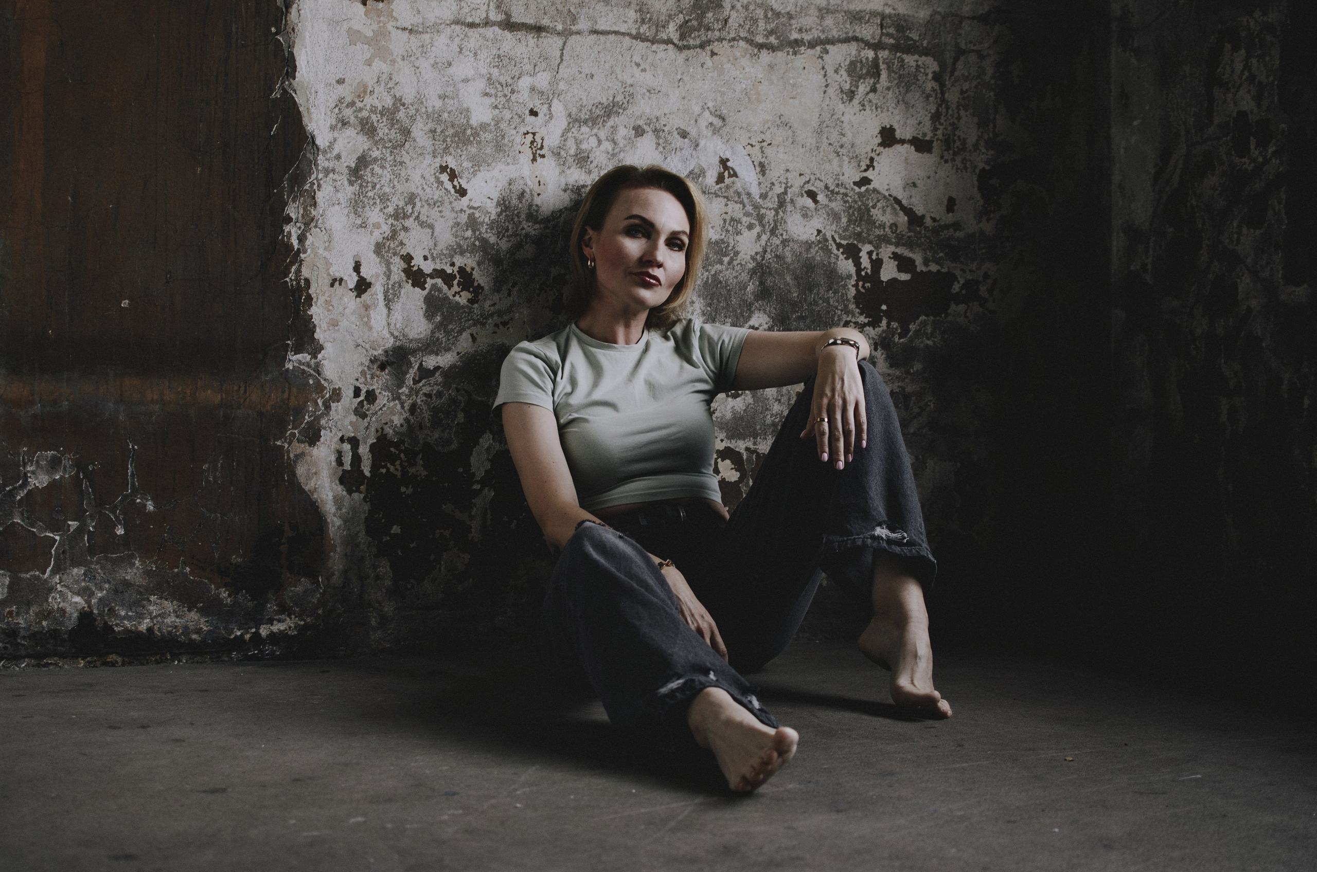 Фотосъемка для Ю. в образе «рок»