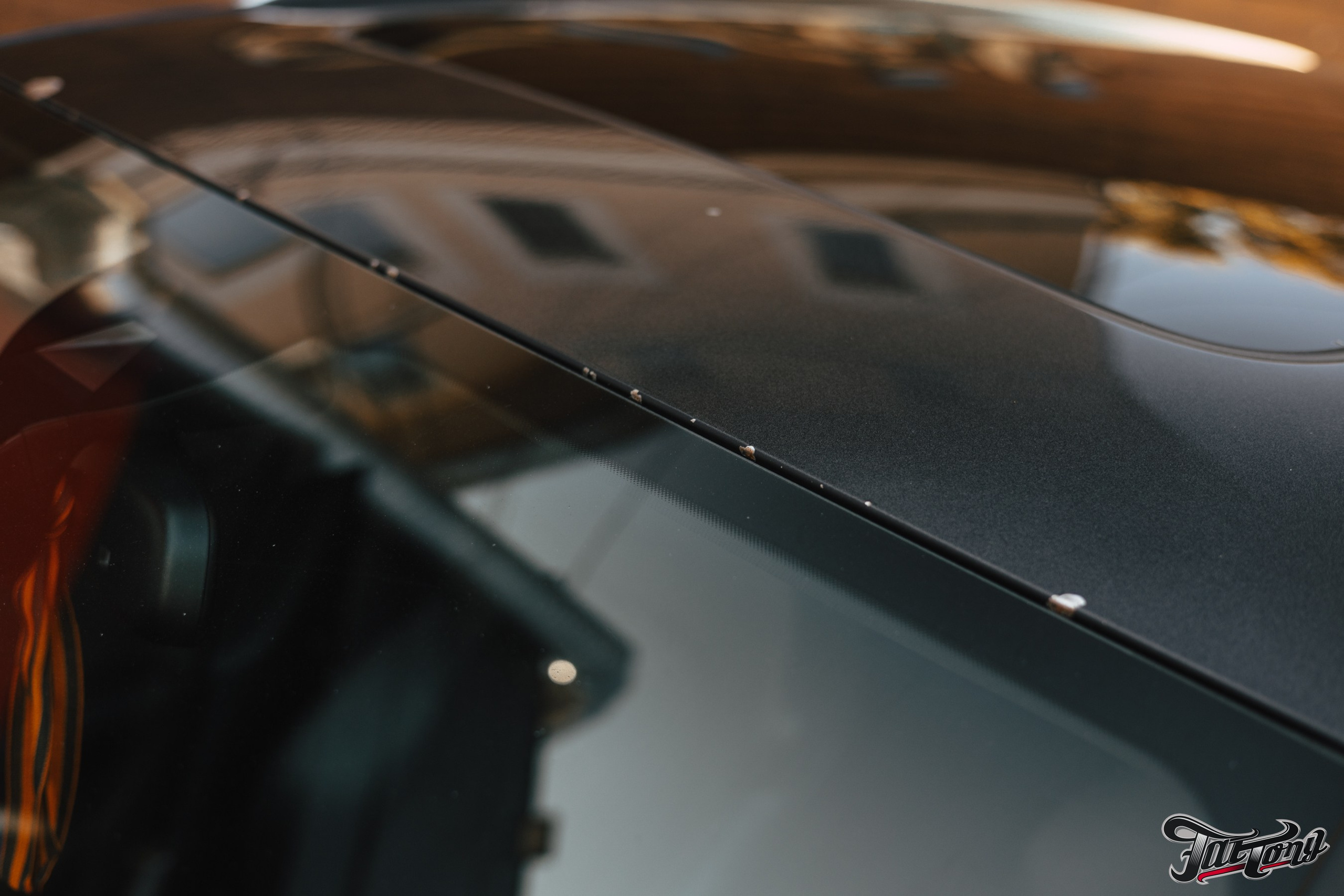 Audi S4 полный окрас кузова, кузовные работы и антихром. DeLorein