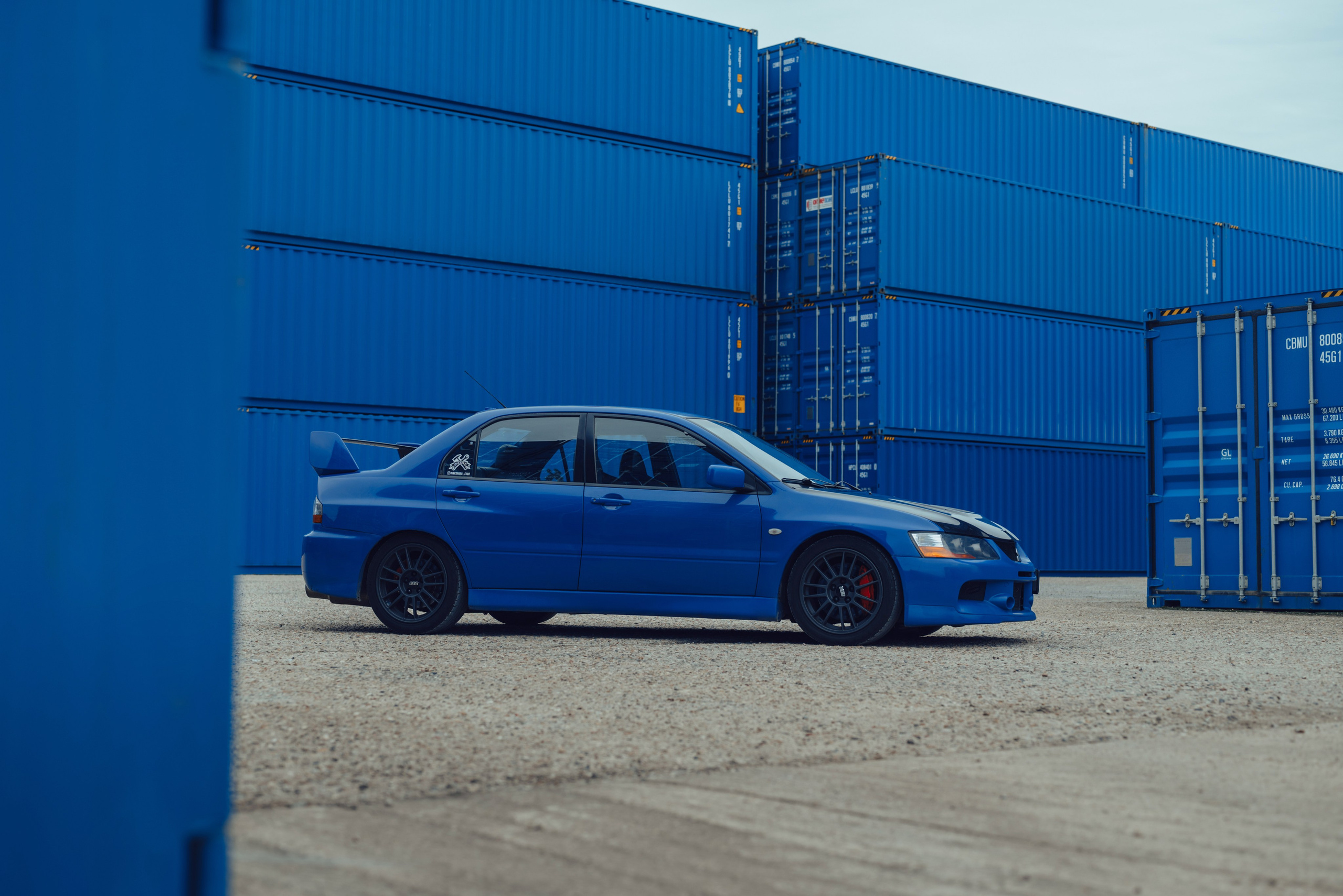 Mitsubishi Lancer Evo VIII. DeLorein