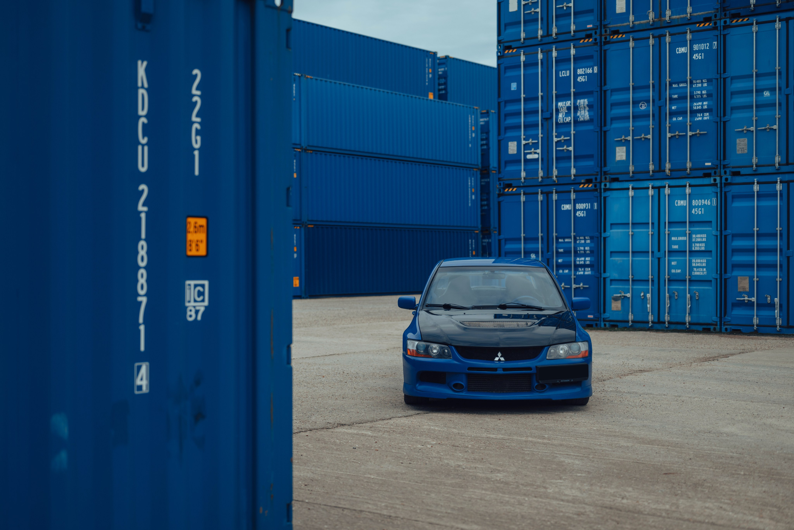 Mitsubishi Lancer Evo VIII. DeLorein