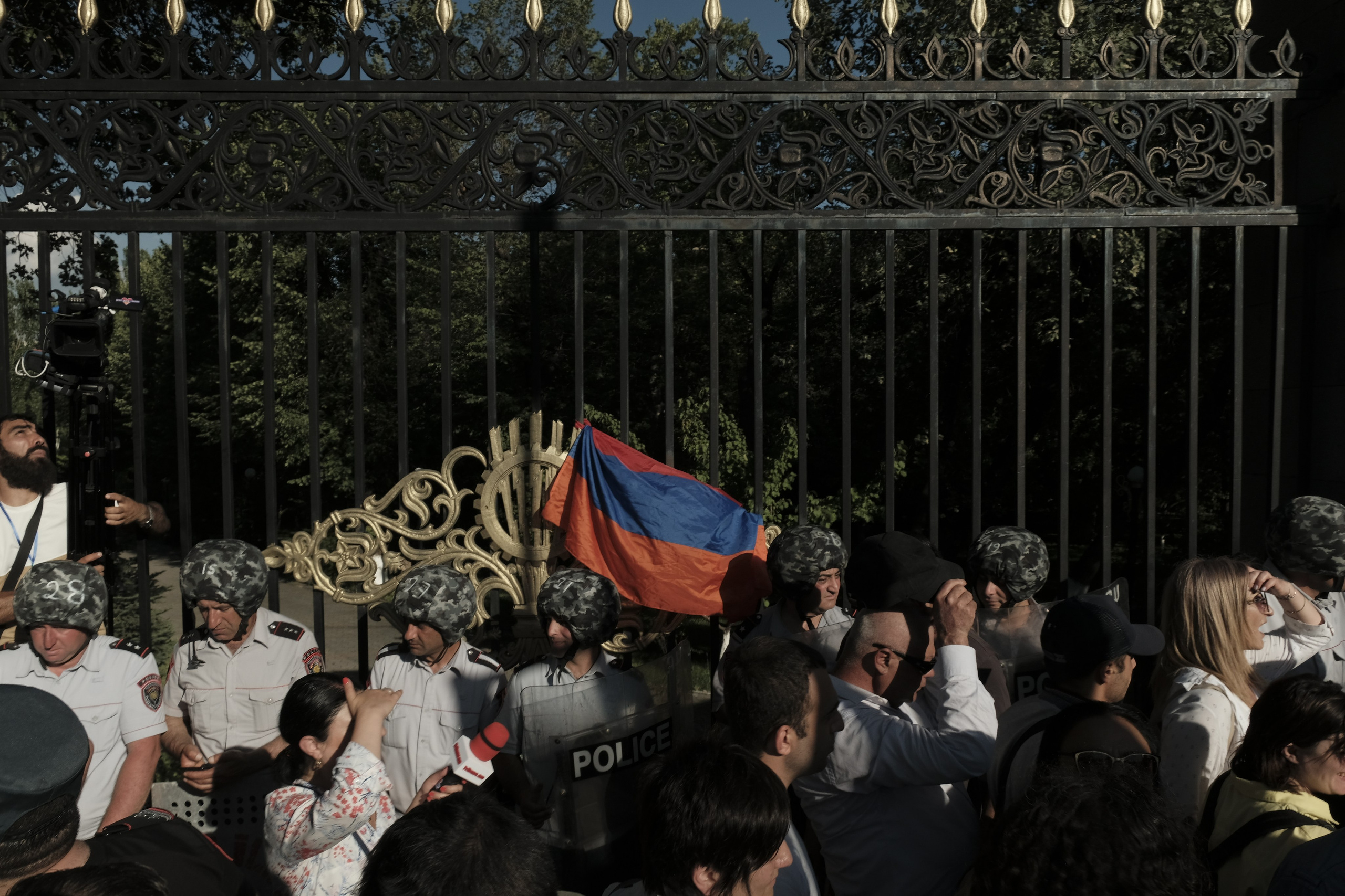 Protest rallies from Armenia. Kirillov Egor