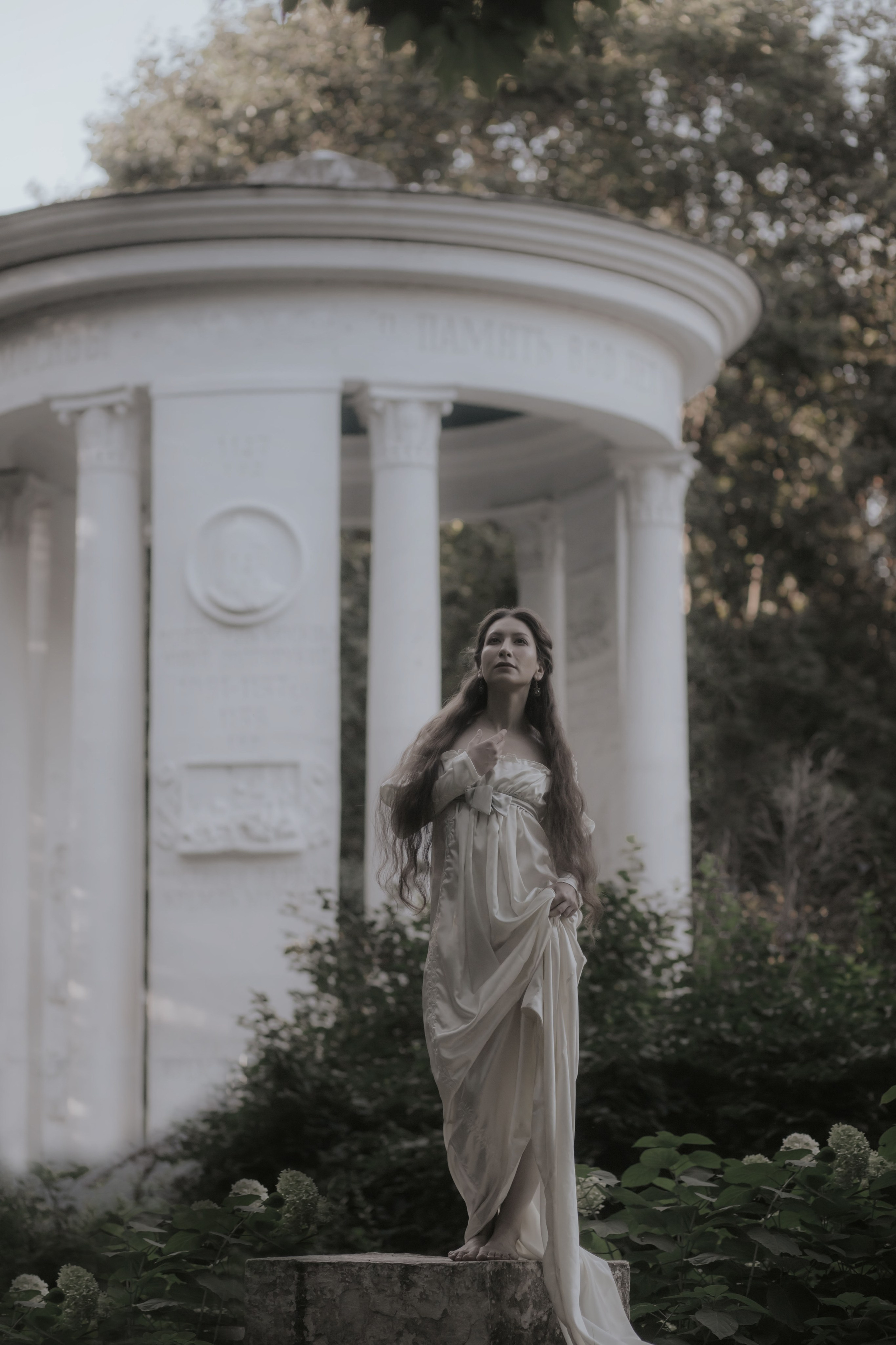 Дух Кариатиды. Художественная винтажная фотография