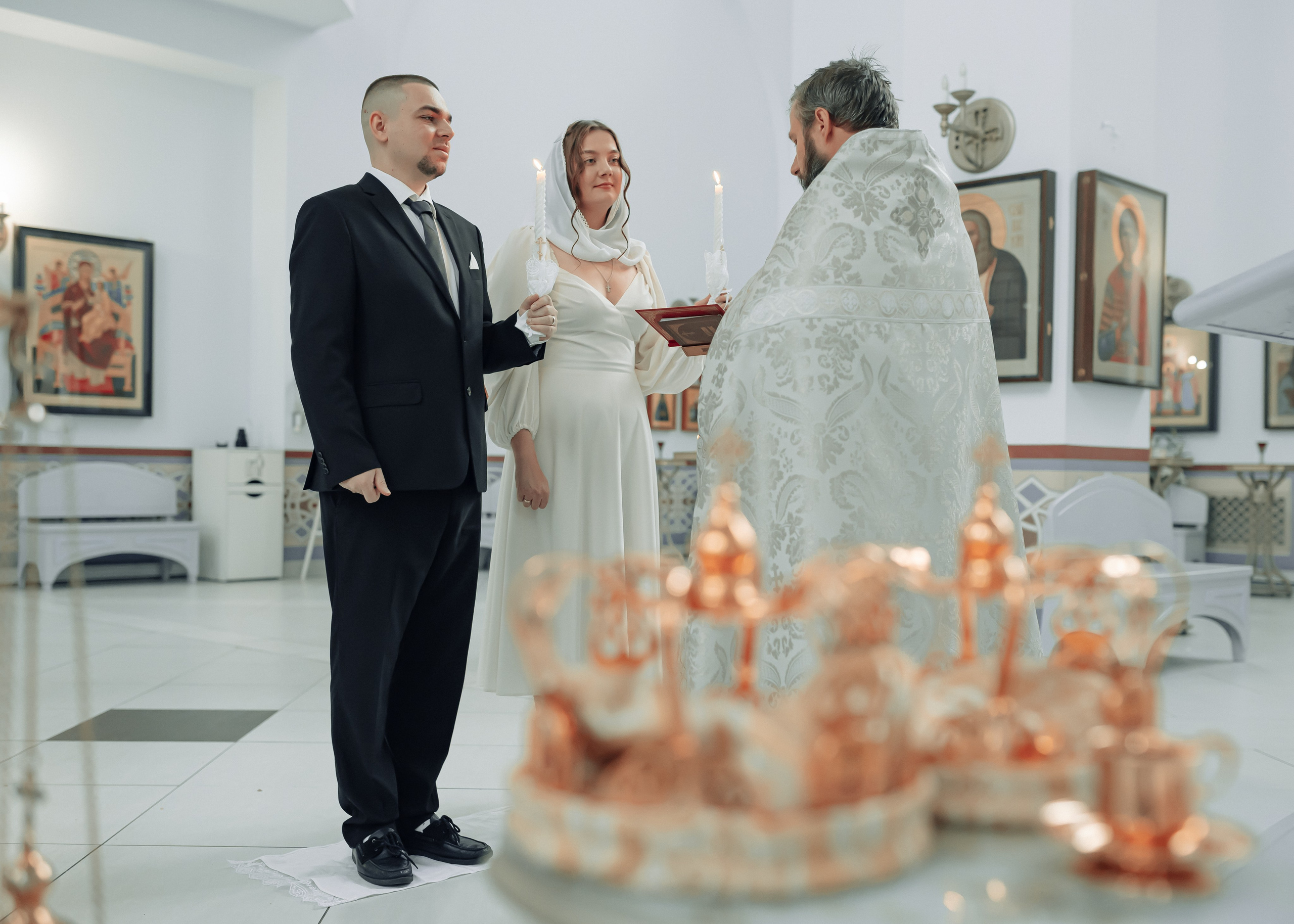 Венчание «Венцы любви и верности». Крамер Юлиана детский и семейный фотограф