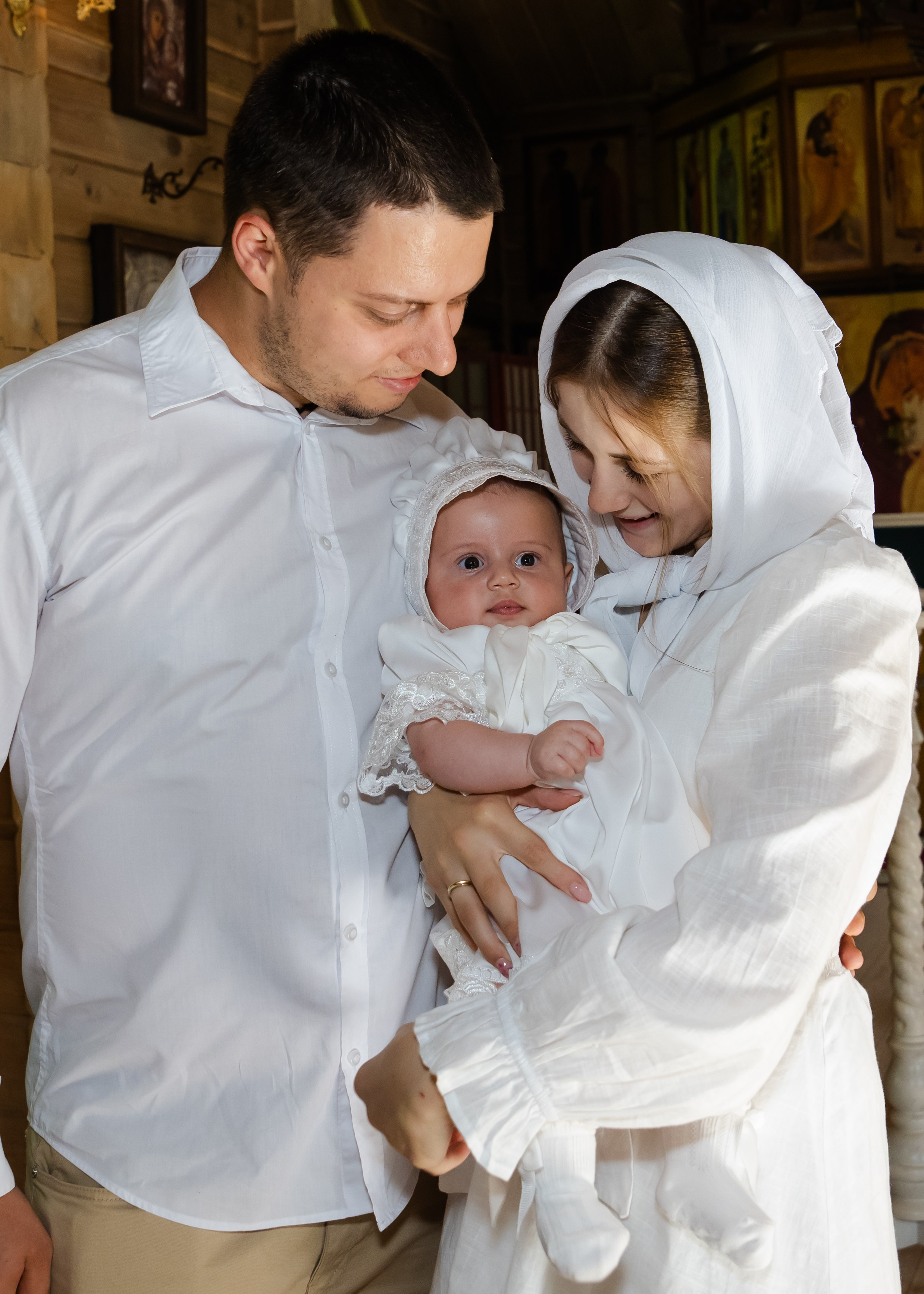 Таинство Крещения Марии. Крамер Юлиана детский и семейный фотограф