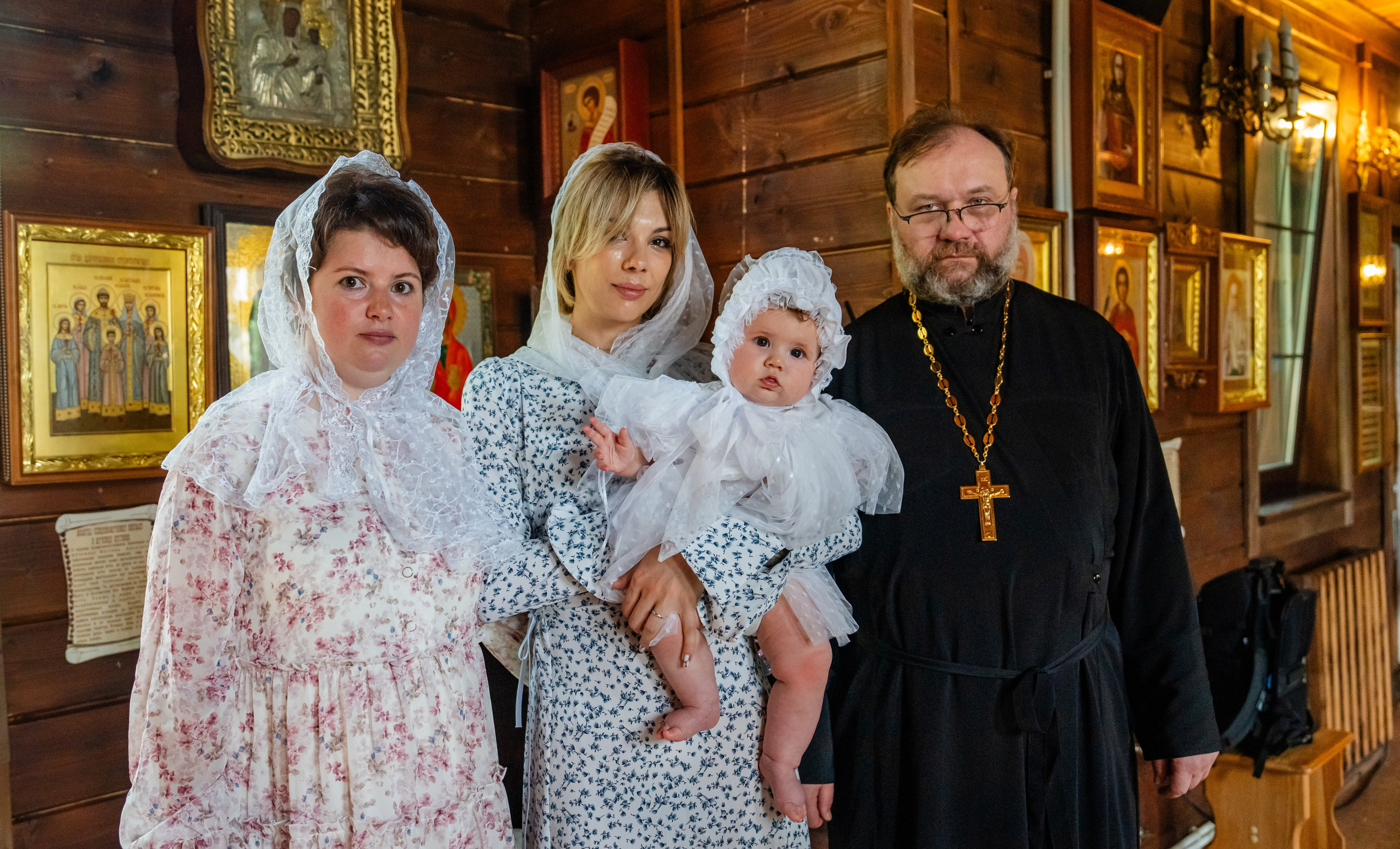 Таинство Крещения Евгении. Крамер Юлиана детский и семейный фотограф