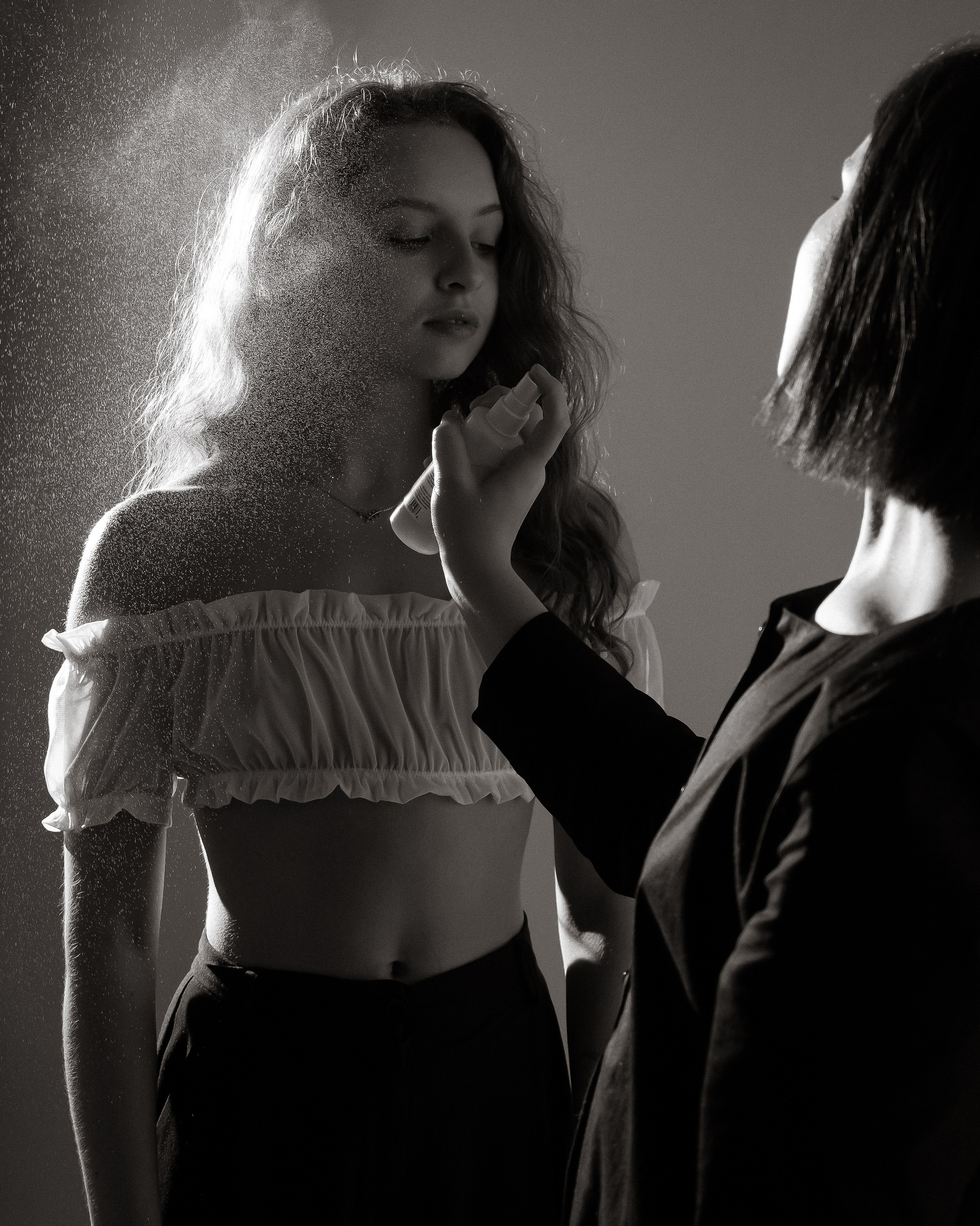 Съёмка для американского бренда косметики Mario Badescu